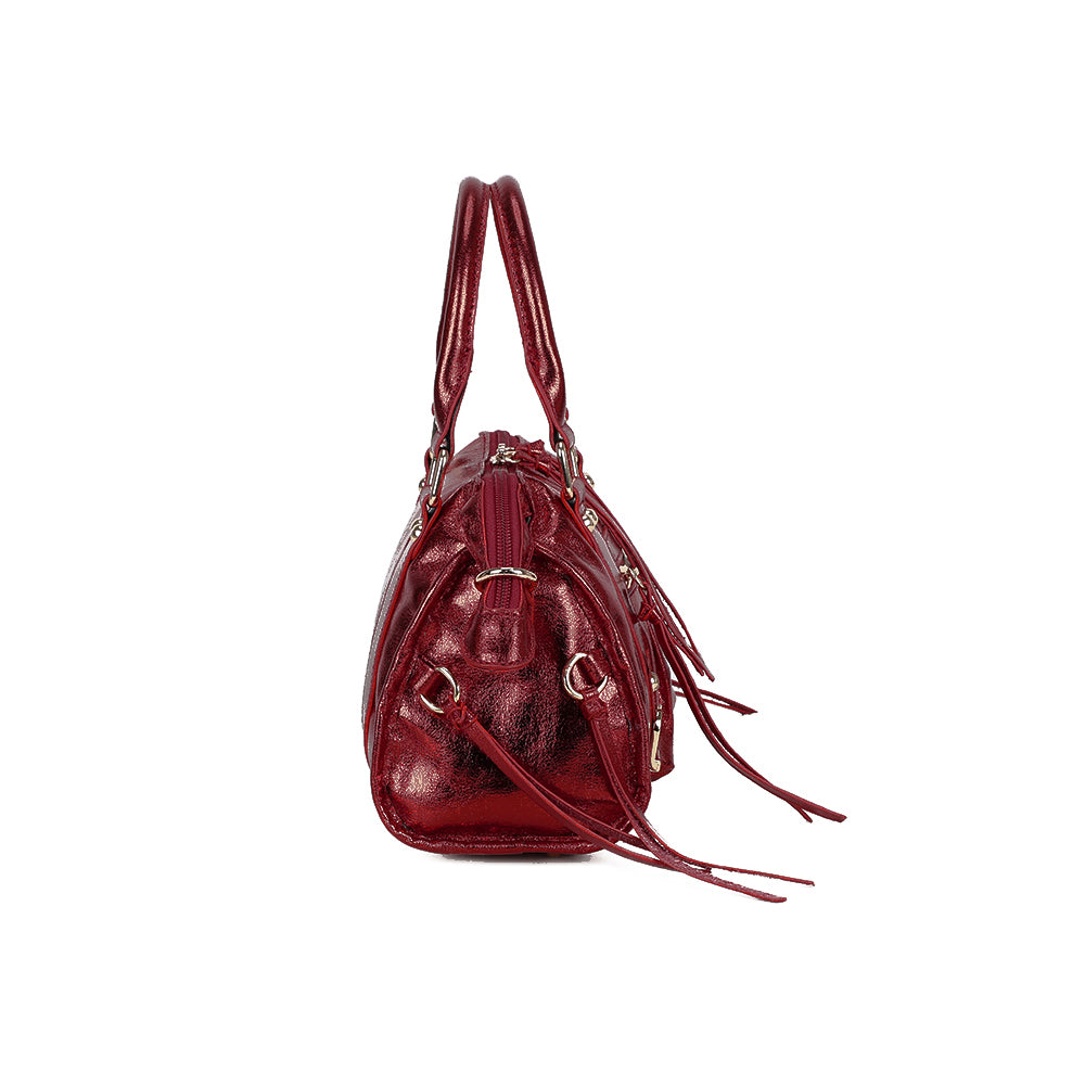 Le Skyla Brillant – Sac à main femme métallisé à bandoulière