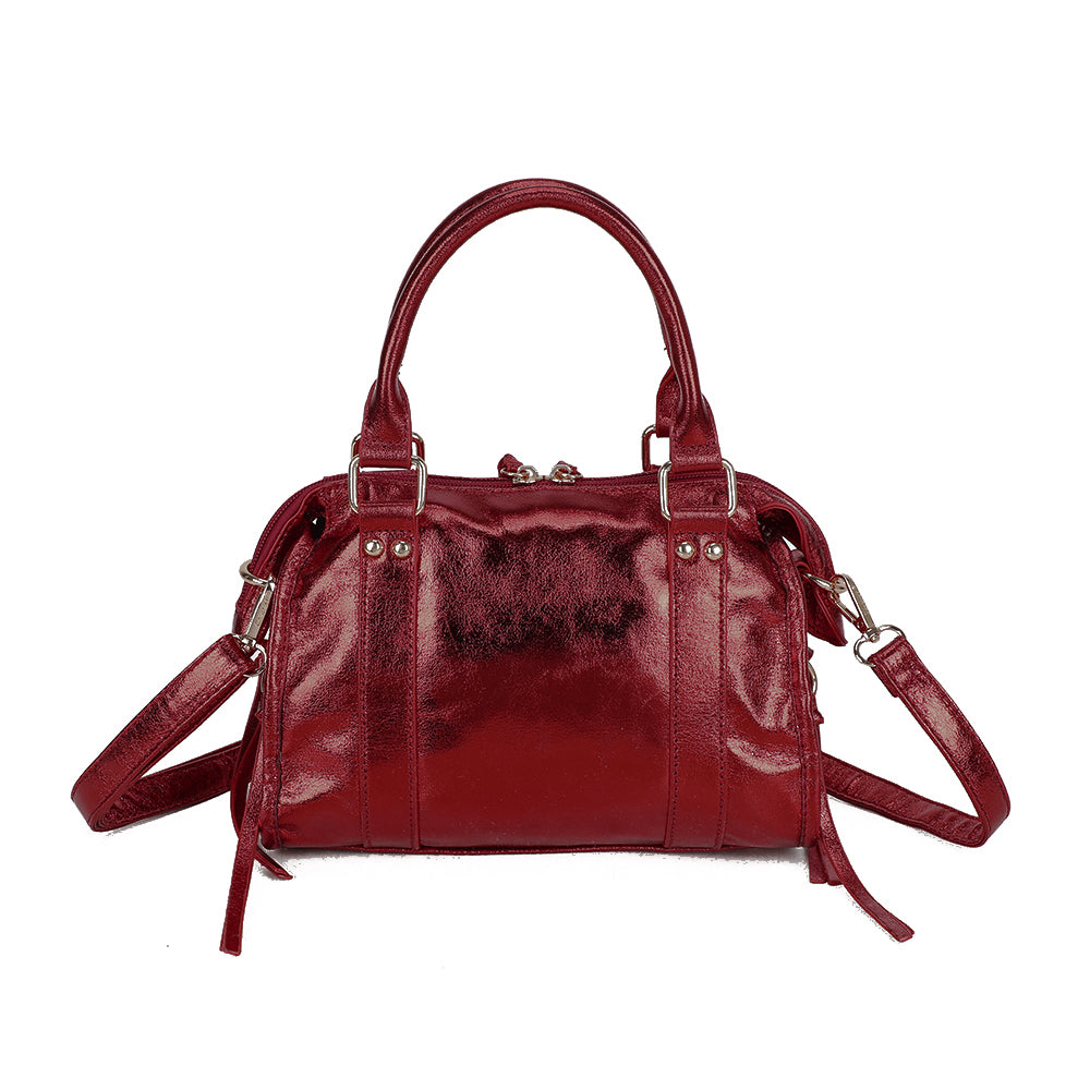 Le Skyla Brillant – Sac à main femme métallisé à bandoulière