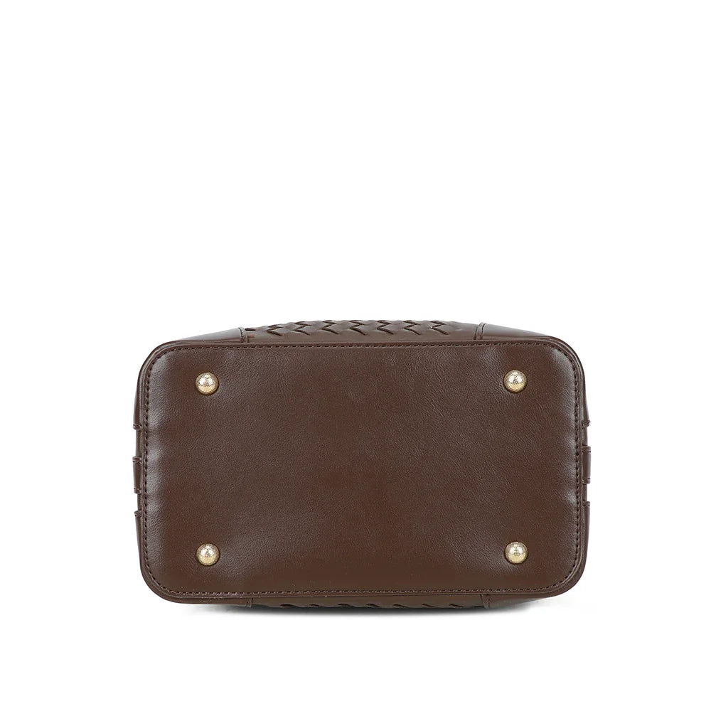 Vue de dessous du Bellevue café : une base de 23 × 13 cm, format compact et structuré – réf. DG-5807