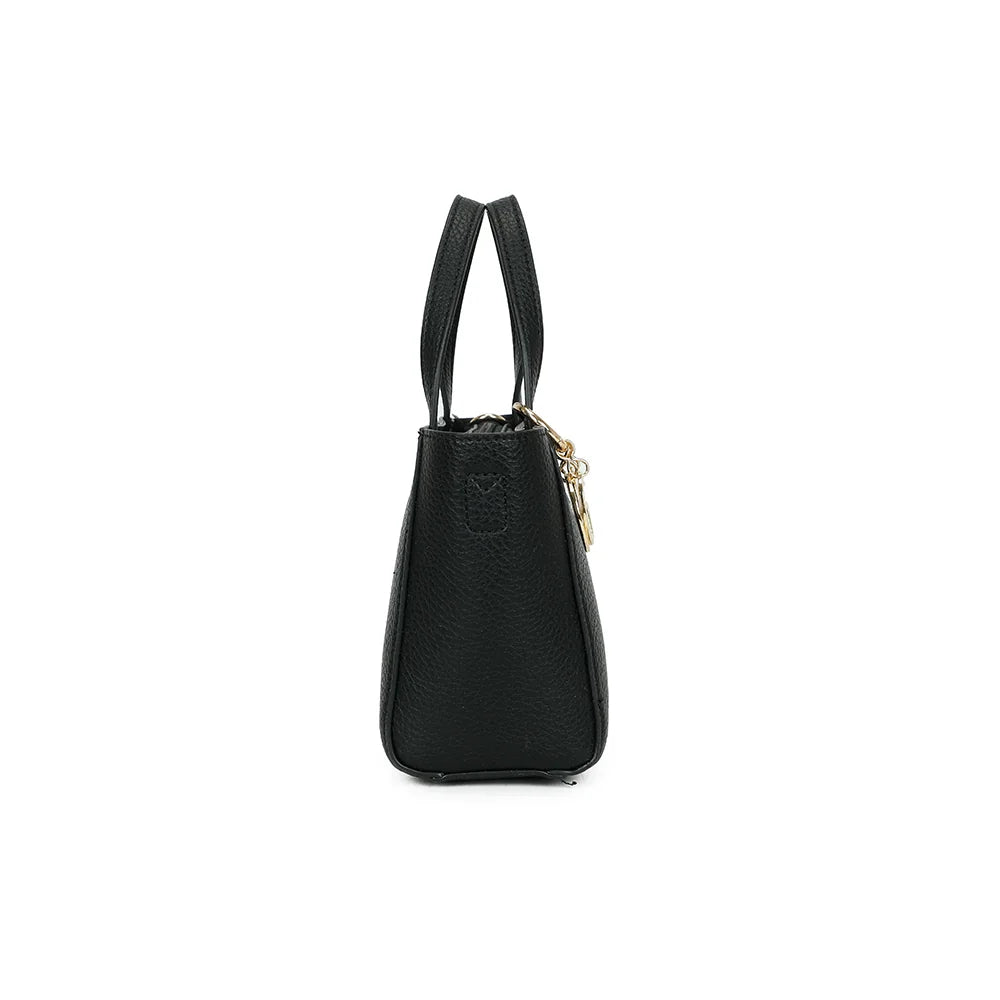 Profil du Belleza noir : 10 cm de profondeur pour un format compact qui garde ses essentiels – réf. Z-83077