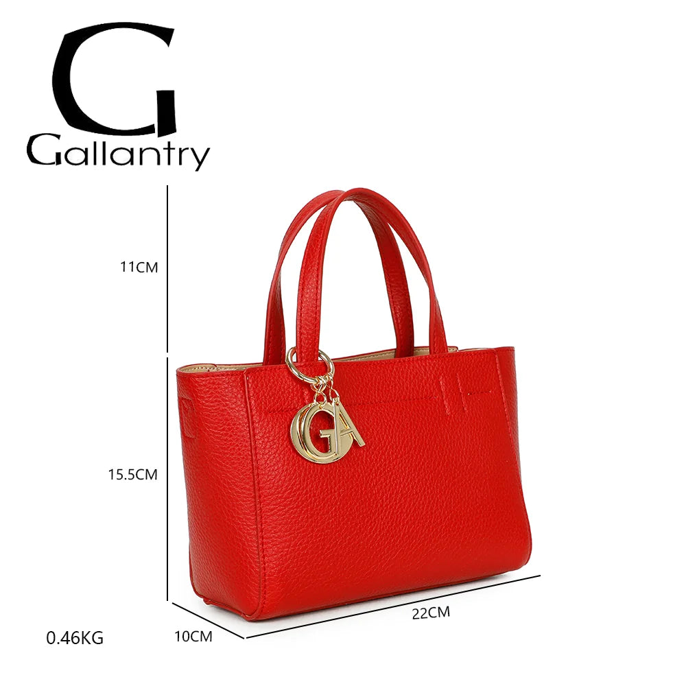 Dimensions du Belleza rouge : 22 × 10 × 15,5 cm, poignées de 11 cm, poids de 0,46 kg – réf. Z-83077