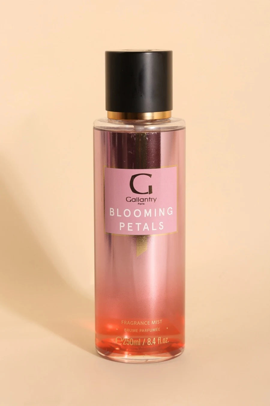Flacon vaporisateur 250 ml de la brume parfumée pour le corps et les cheveux Blooming Petals de Gallantry Paris