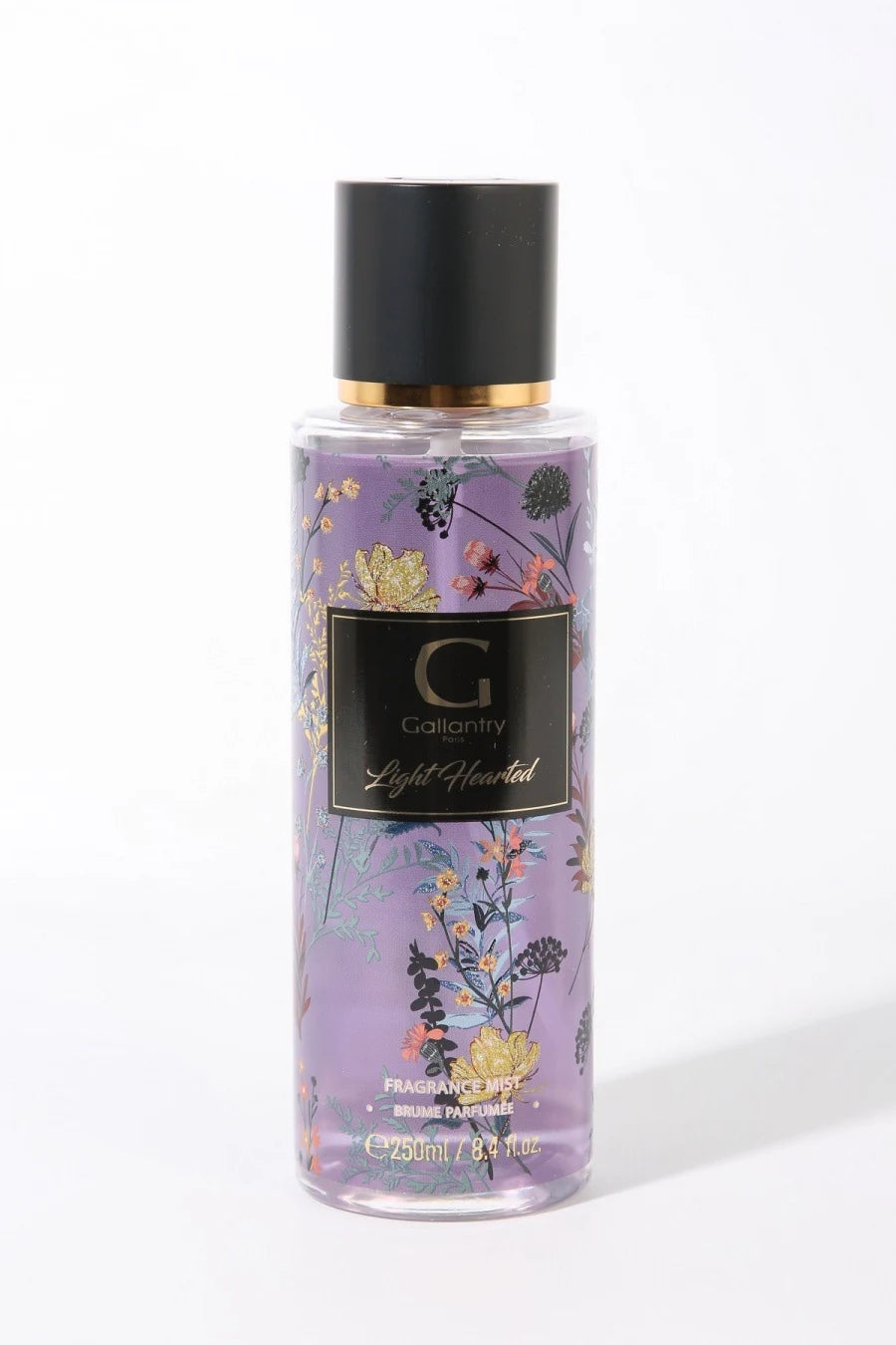 Flacon vaporisateur 250 ml de la brume parfumée Light Hearted de Gallantry Paris