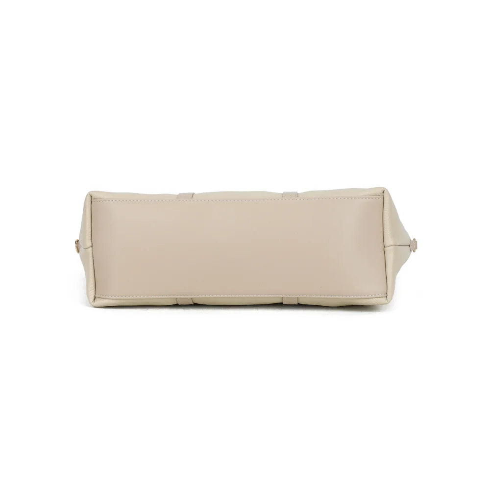 Dessous du Business Line taupe : une base de 35 × 12 cm pour ranger tablette et documents – réf. OS-51001
