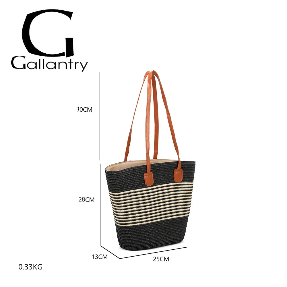 Dimensions du Capucine noir : 25 × 13 × 28 cm, anses de 30 cm, 0,33 kg – réf. JA-29001