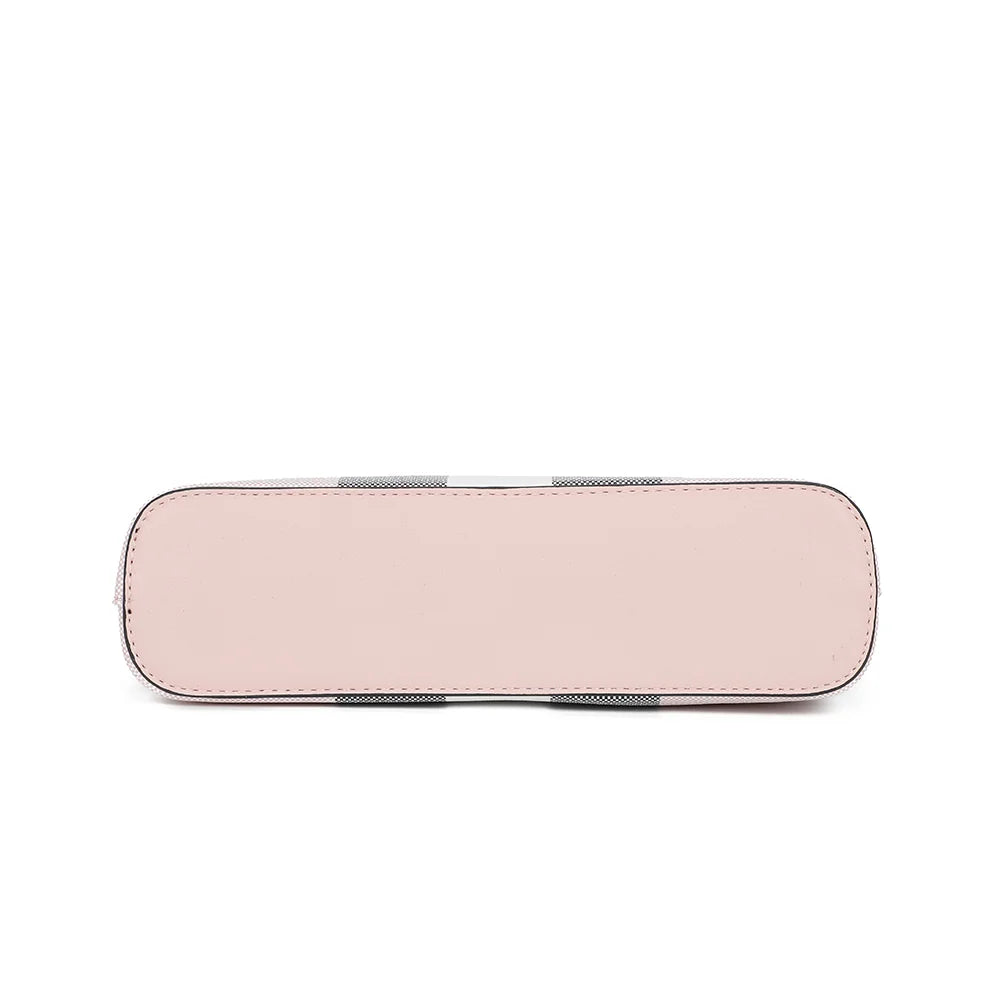 Dessous du Celina rose : base rectangulaire aux lignes nettes et épurées – réf. DQ-8517-1