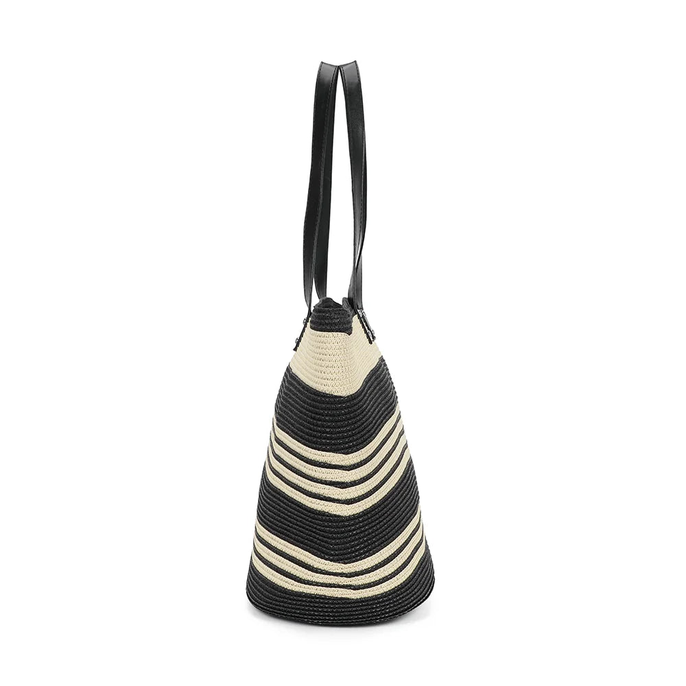 Profil du Côte Sauvage noir/beige : 14 cm de profondeur pour ranger toutes vos affaires de la journée – réf. HC-28001