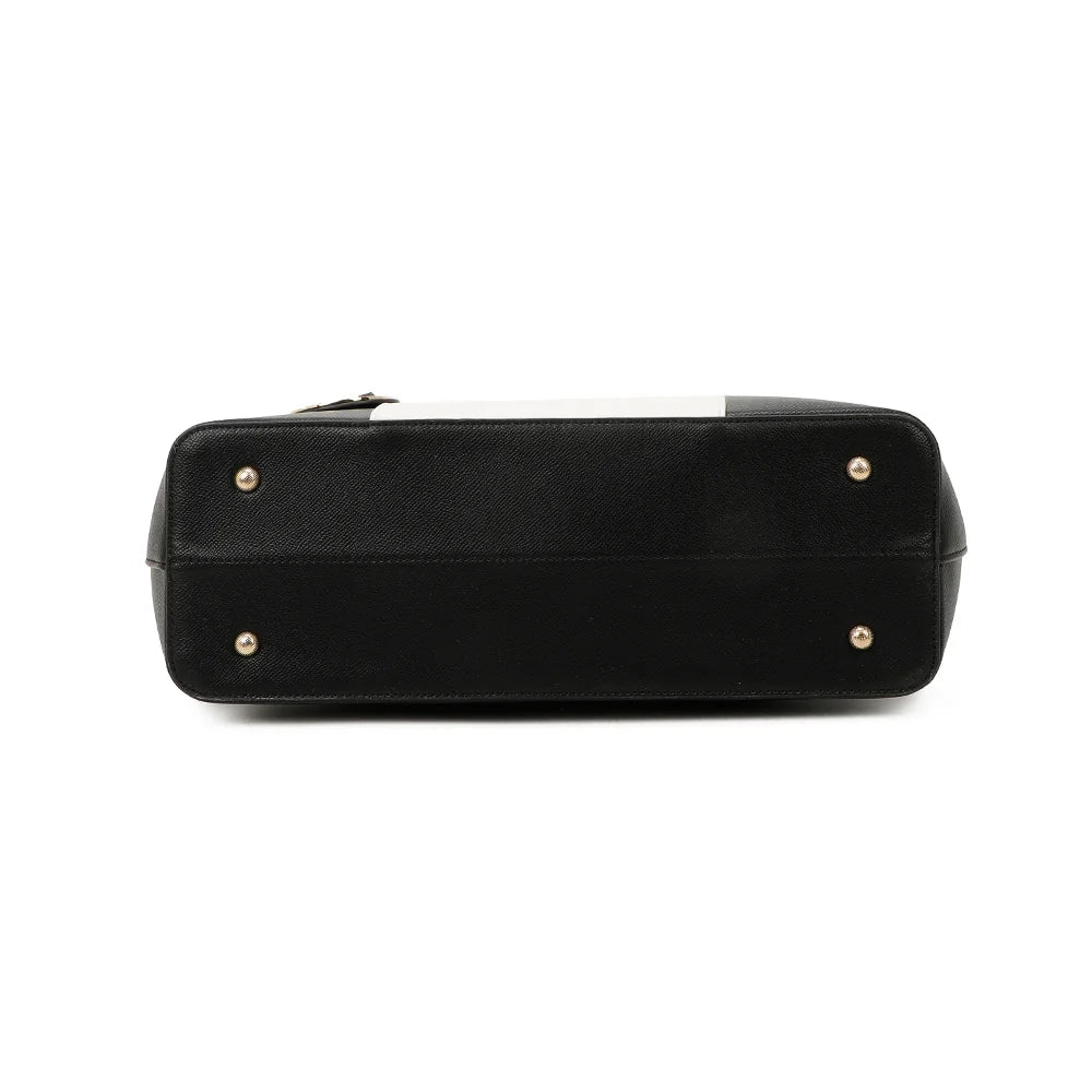 Dessous du sac cabas Déjà-vu noir/blanc – réf. G-9227-9
