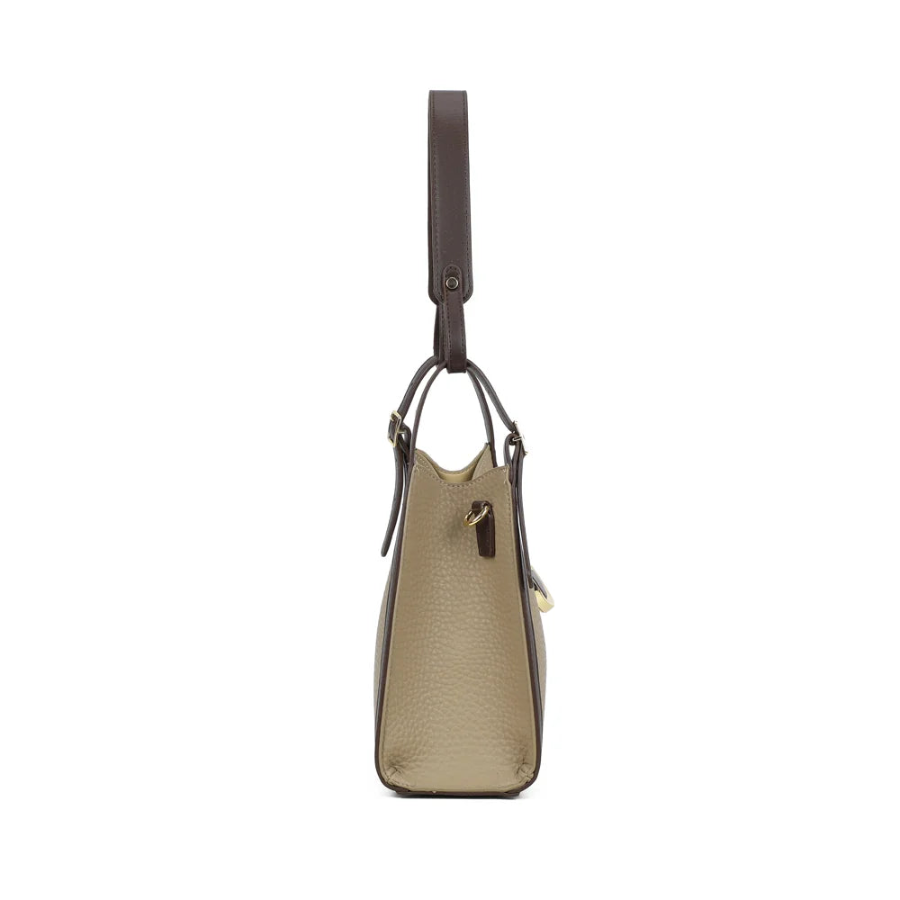 Profil de l’Élégance Urbaine taupe : 11 cm de profondeur pour ranger l’essentiel – réf. A-9141