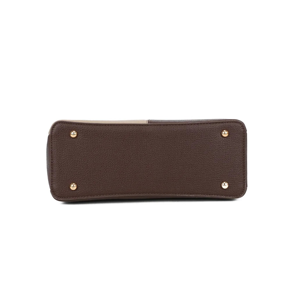 Dessous d’Élisa café : base de 30 × 12 cm en synthétique texturé, vue de la face inférieure – réf. A-9130