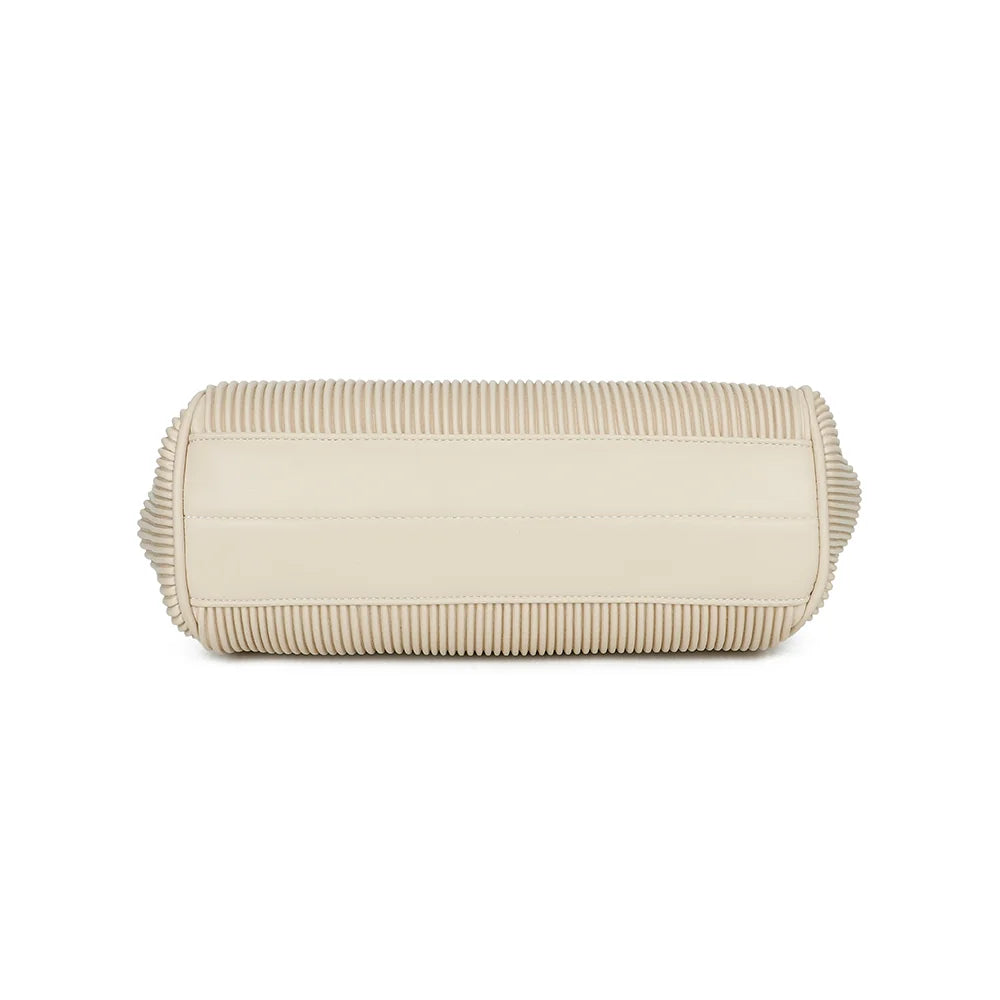 Vue de dessous du Gabrielle Retro beige, pour découvrir la base de sa silhouette arrondie – réf. R-1691-1