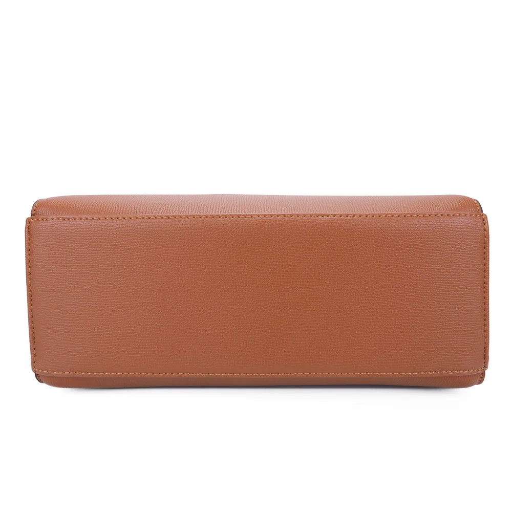 Dessous du Gallante marron, base nette aux surpiqûres ton sur ton pour une silhouette qui garde sa forme – réf. G-7432-2