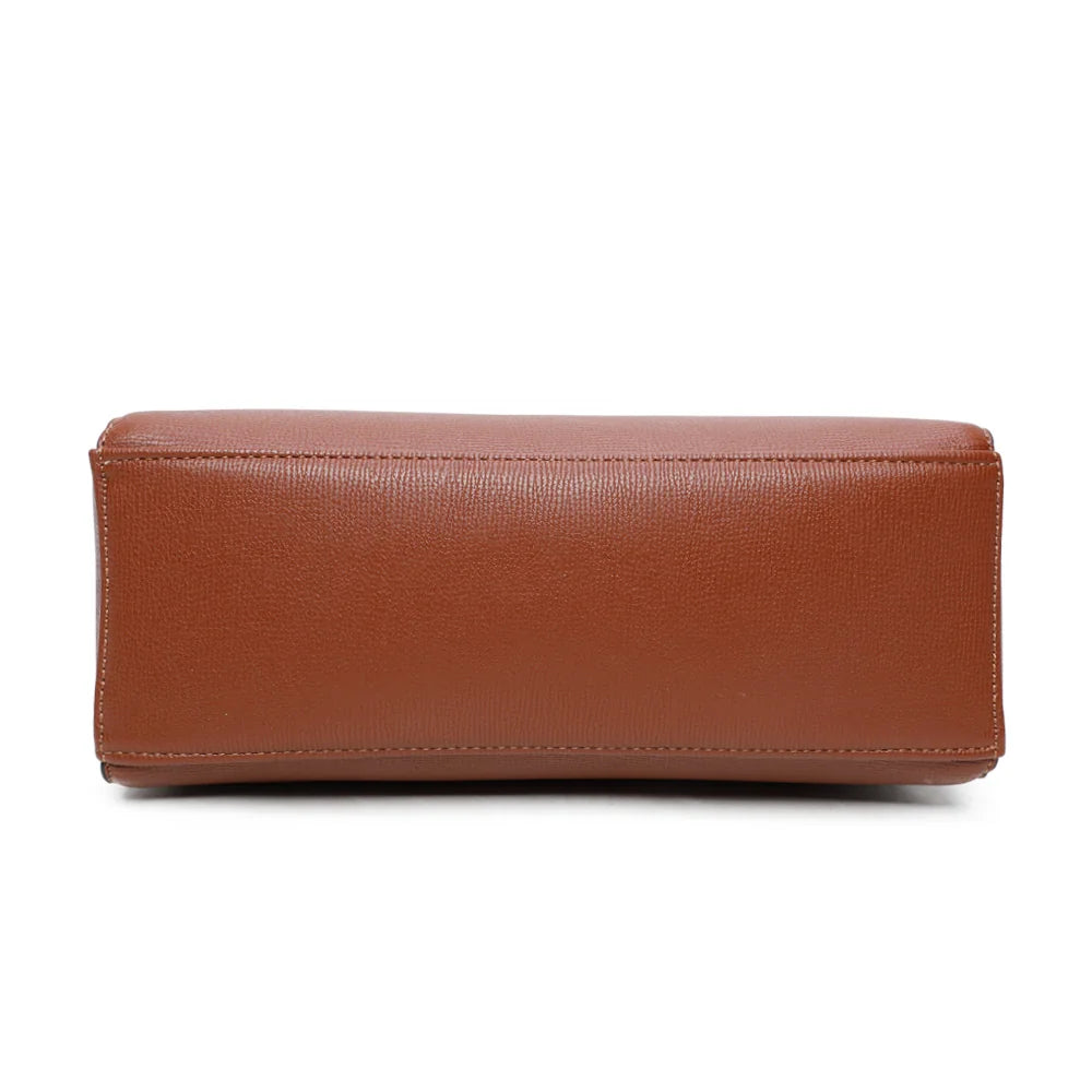 Dessous du Gallante marron foncé, base nette aux surpiqûres ton sur ton pour une silhouette qui garde sa forme – réf. G-7432-2