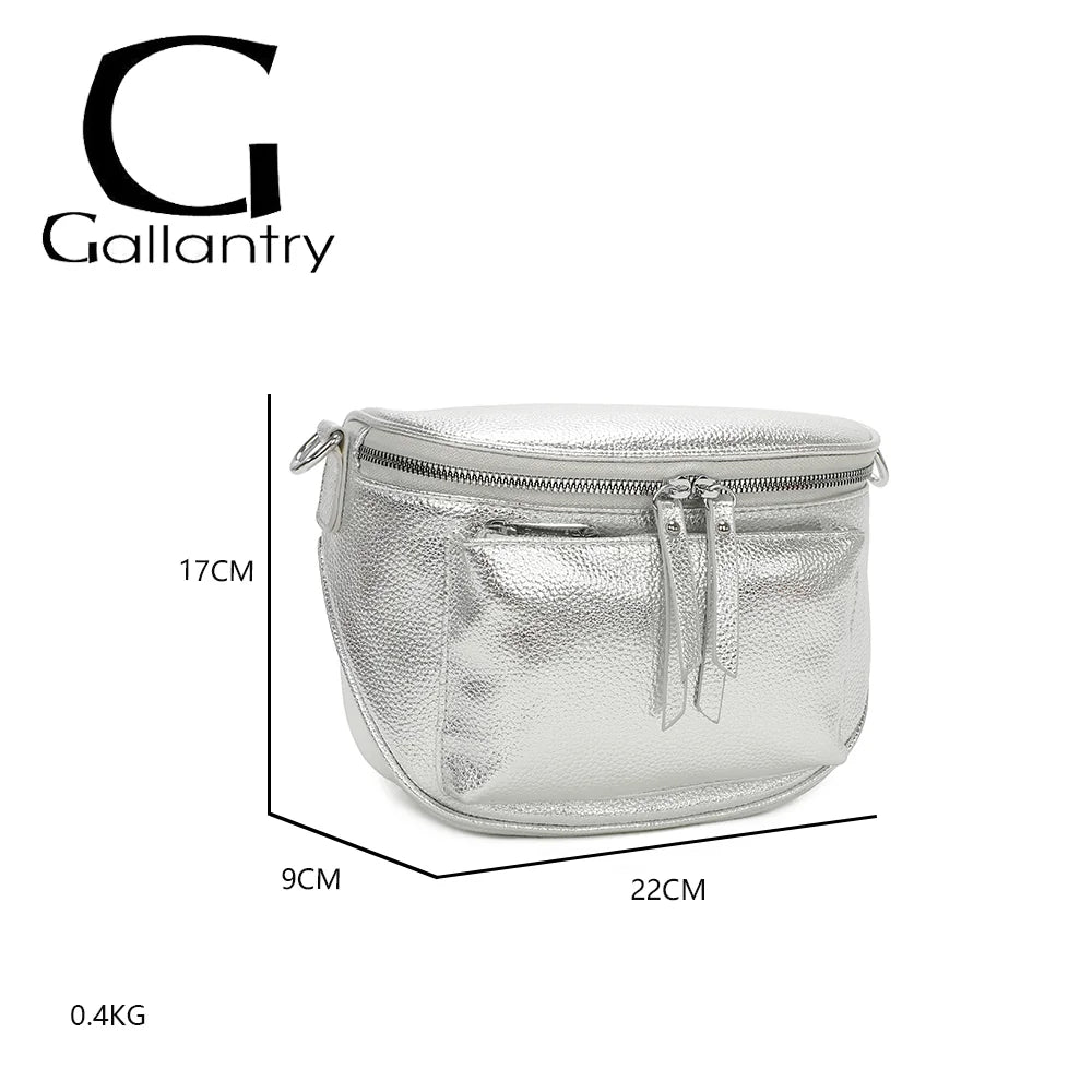 Dimensions du Glamour Shiny argent : 22 × 9 × 17 cm pour un poids de 0,4 kg, format compact – réf. Z-83047-1