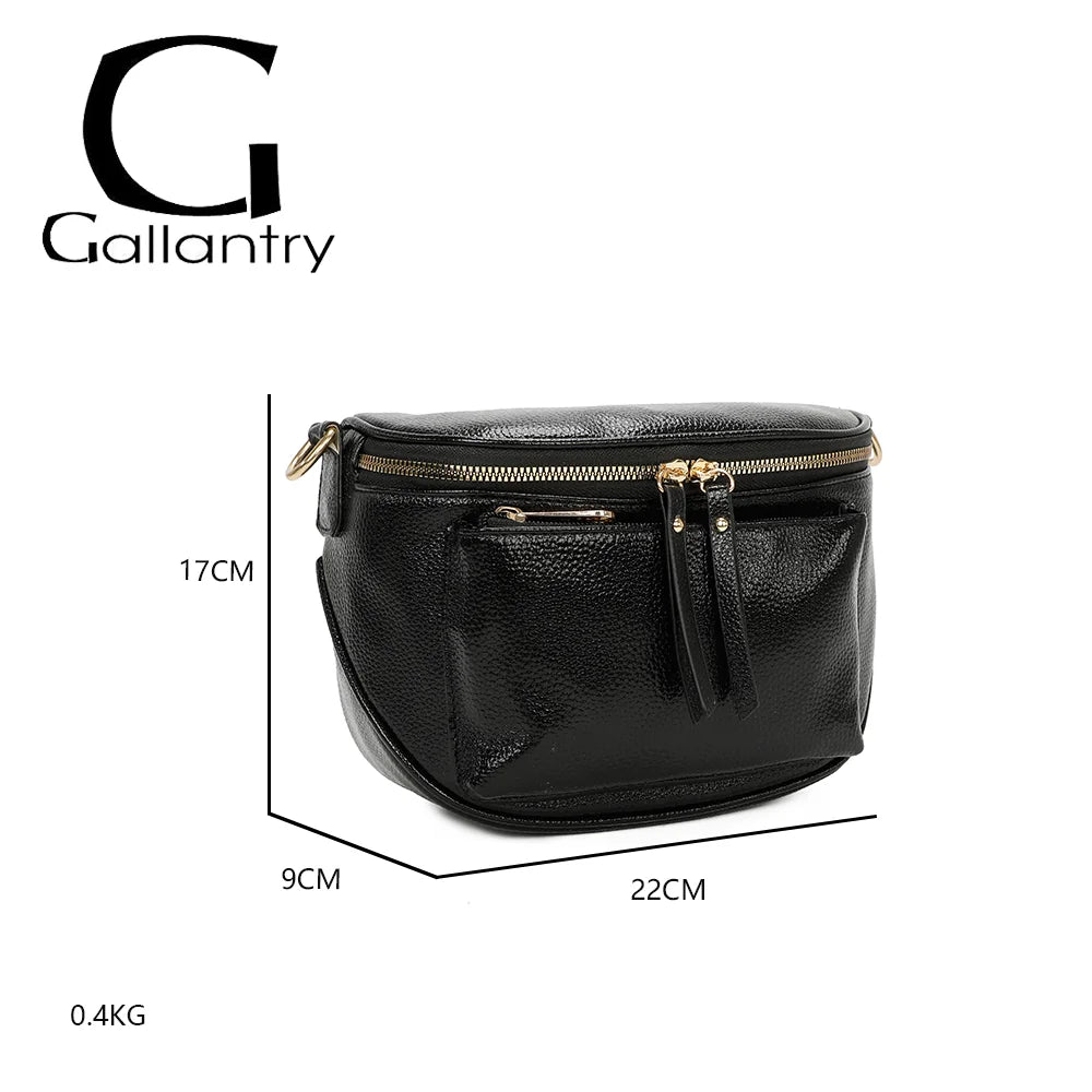 Dimensions du Glamour Shiny noir : 22 × 9 × 17 cm pour un poids de 0,4 kg, format compact – réf. Z-83047-1