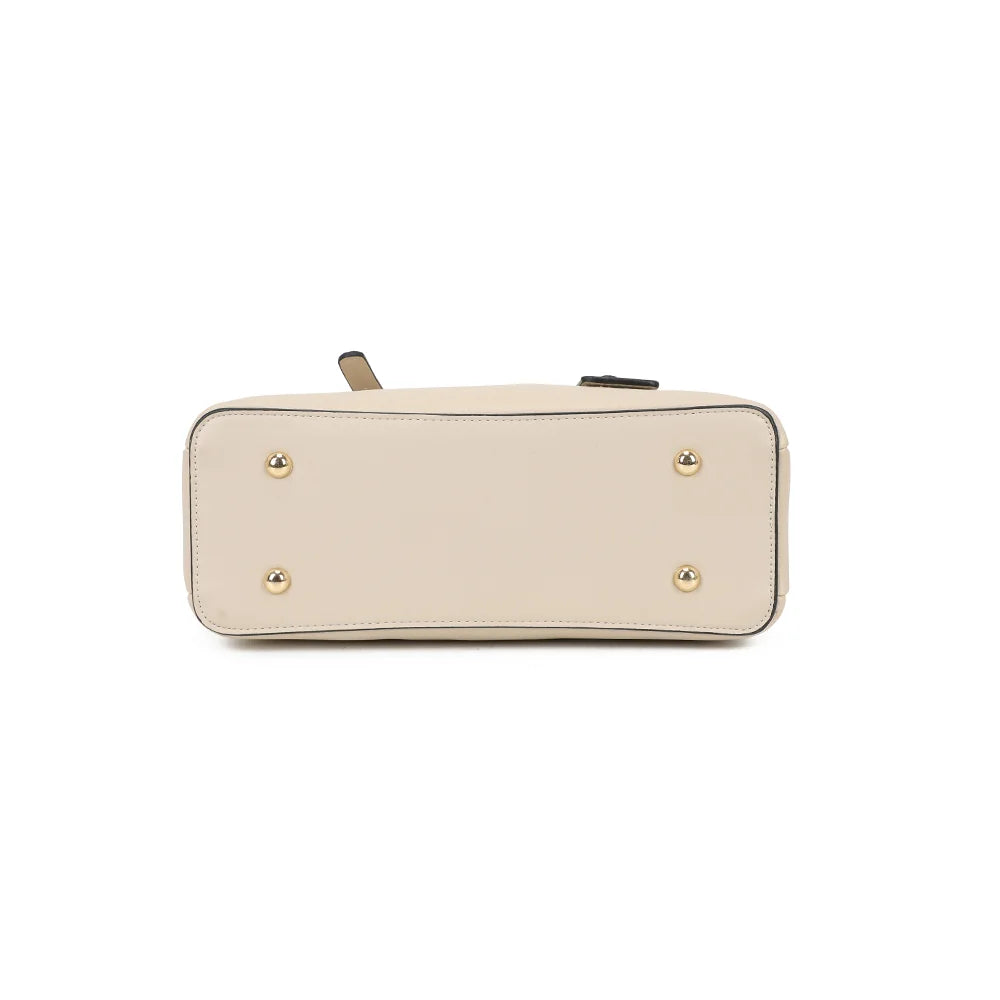 Dessous du Jardin Secret beige, une base rectangulaire qui garde le sac bien droit – réf. KJ-62047-1