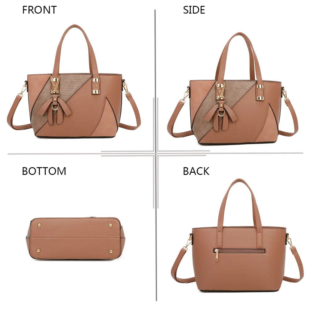L’Ingénieuse Mini taupe sous quatre angles : face, côté, dessous et dos – réf. Z-9329-34