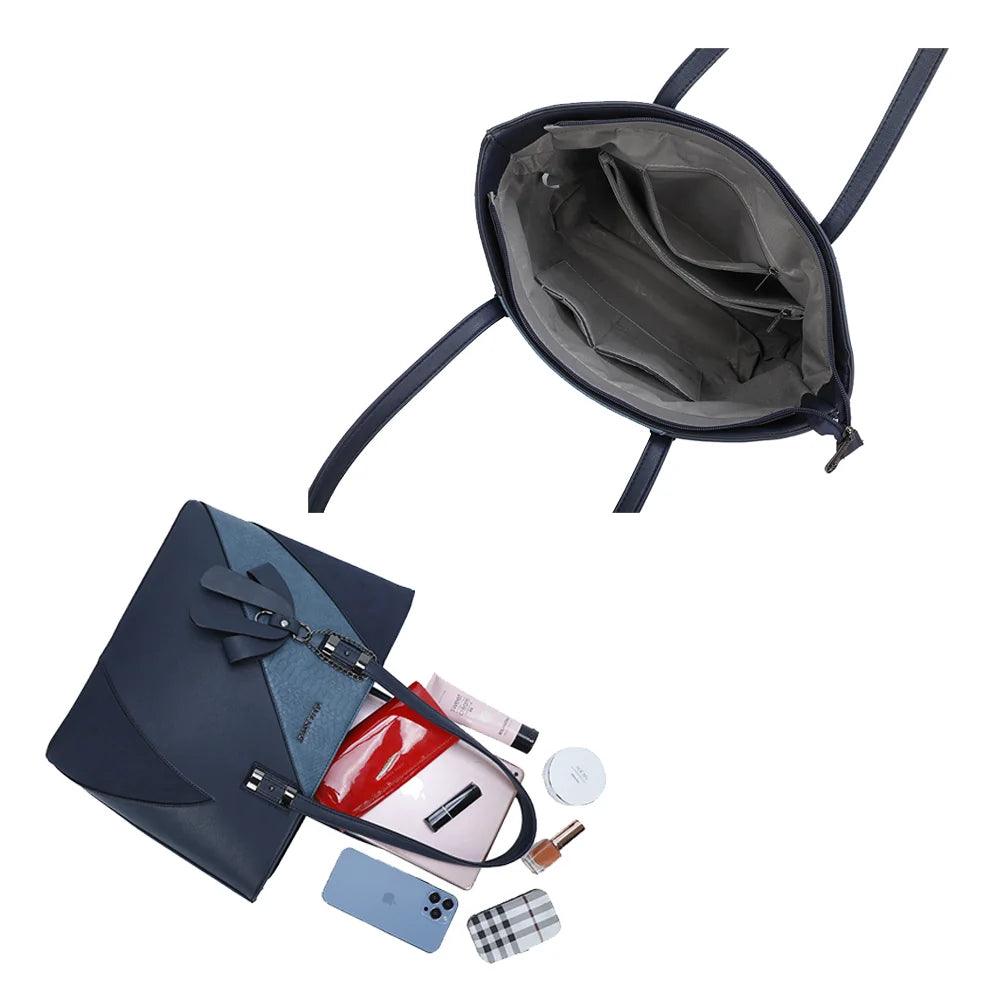Intérieur zippé de L'ingénieuse marine, compartiments et poches pour ranger vos affaires – réf. M-9329-36