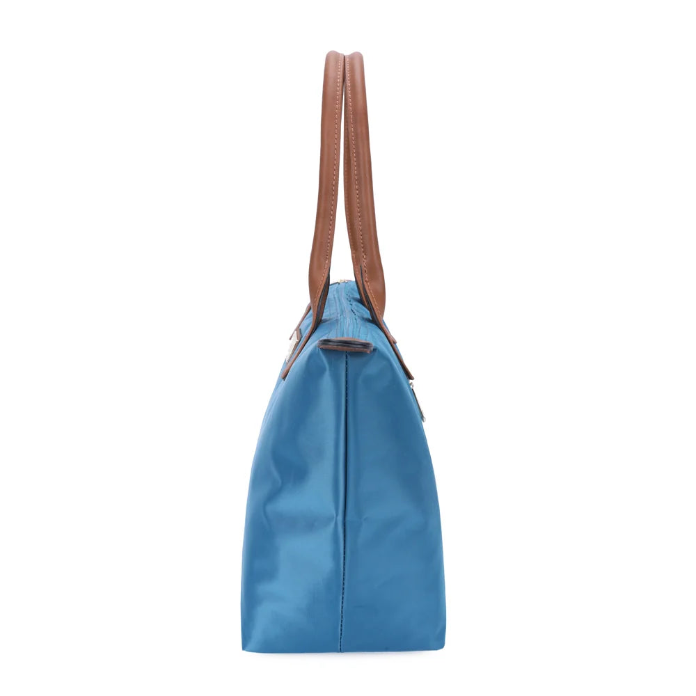 Profil de La Balade (Large) turquoise : 18 cm de profondeur pour ranger l’essentiel de la journée – réf. Z-02