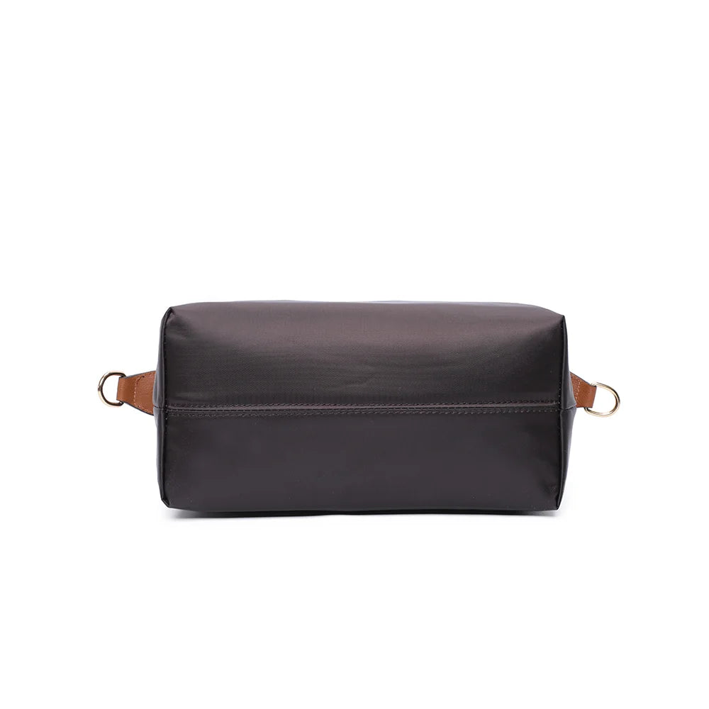 Dessous de La Balade café en nylon léger, format compact de 29 × 13 cm – réf. Z-01