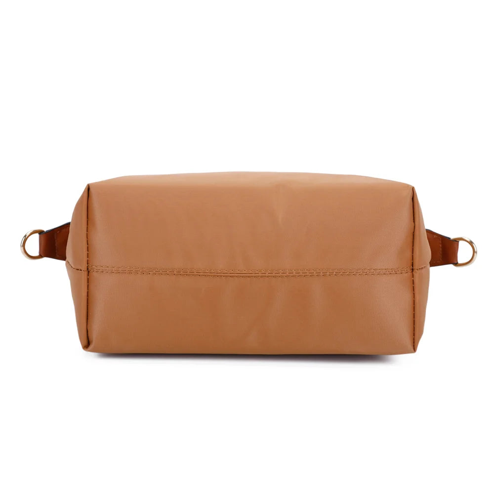 Dessous de La Balade jaune foncé en nylon léger, format compact de 29 × 13 cm – réf. Z-01