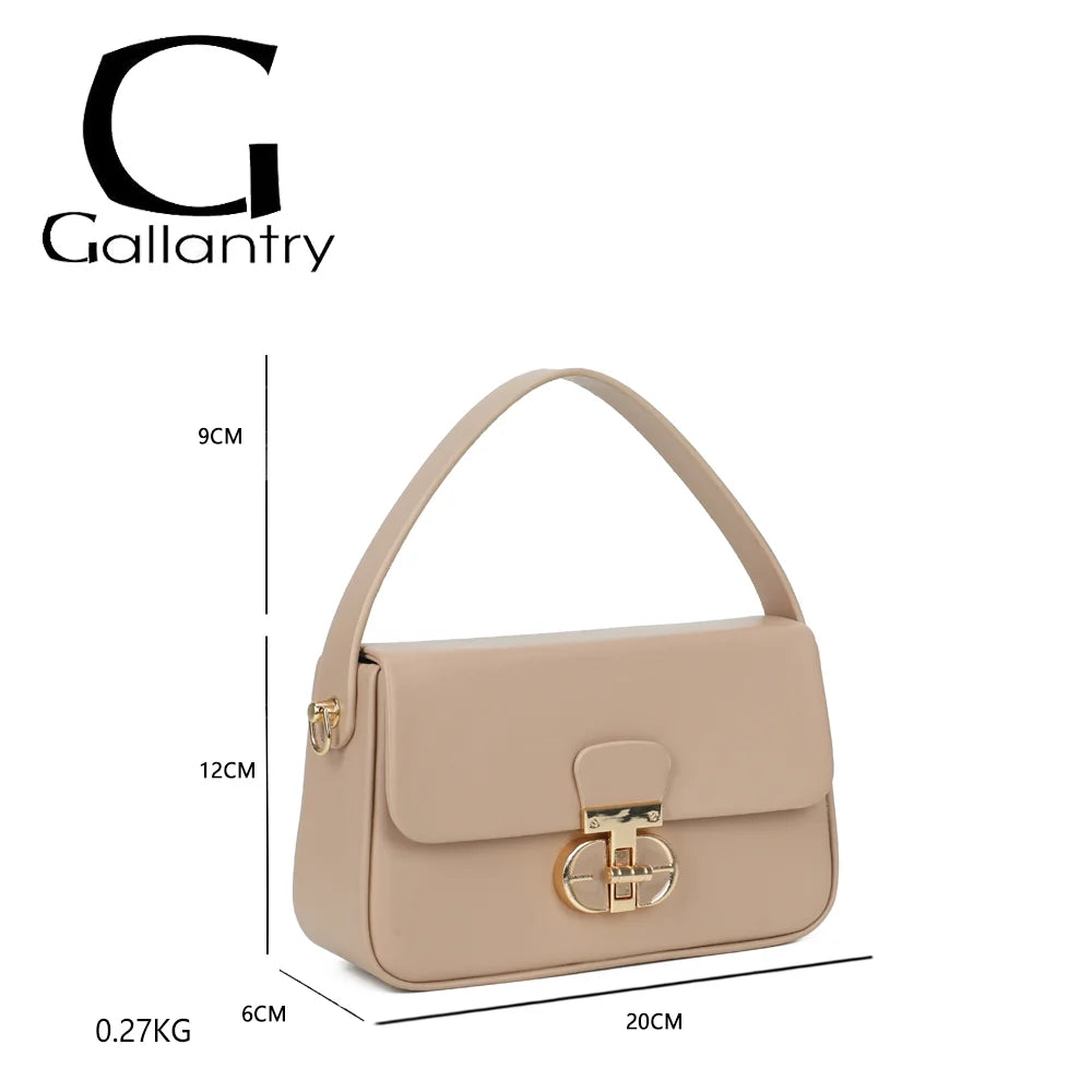 Dimensions du sac La Caliane taupe : 20 × 6 × 12 cm, anse de 9 cm, 0,27 kg – réf. YL-26023