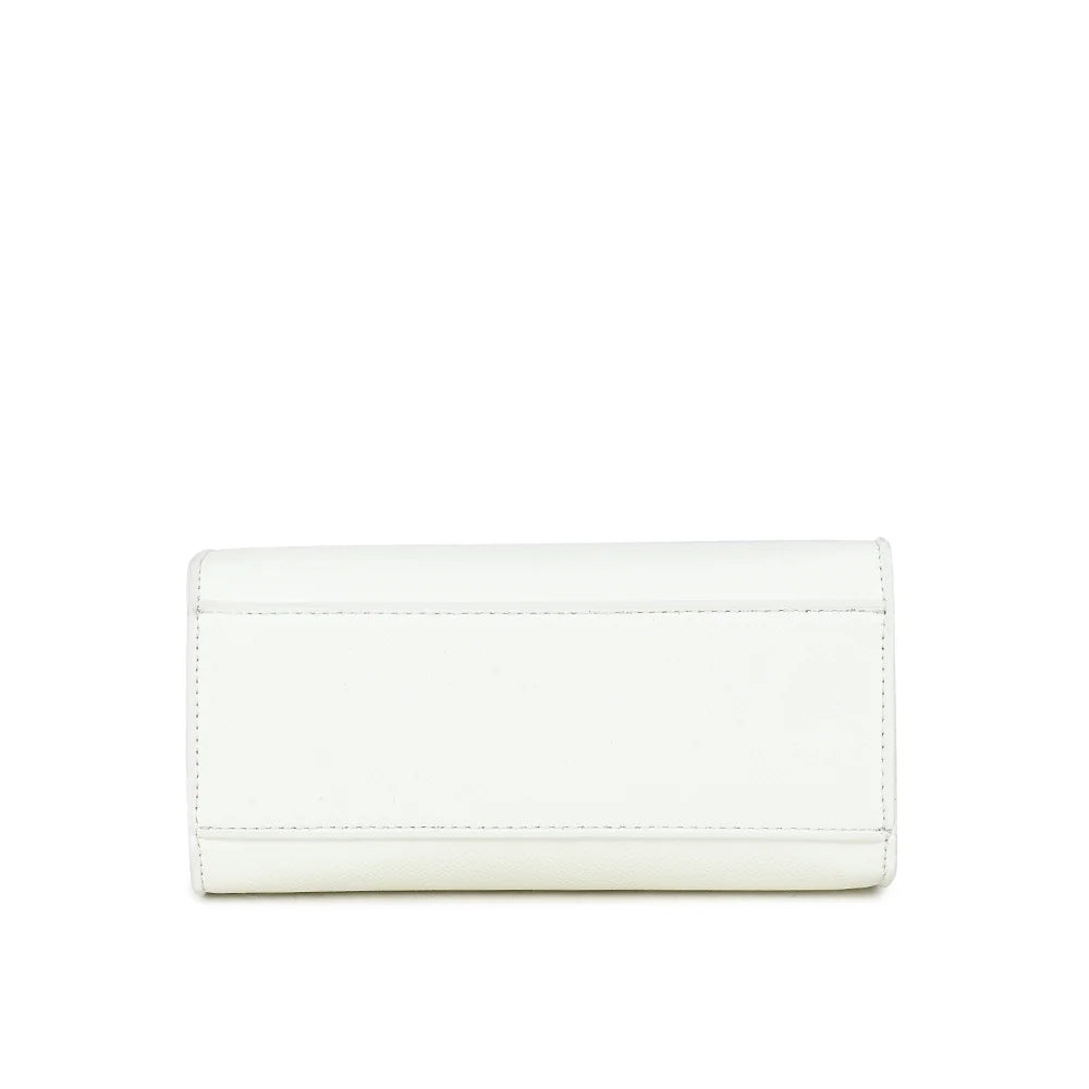 Dessous du sac La Colette blanc, base plate qui lui permet de tenir debout toute seule – réf. R-2059