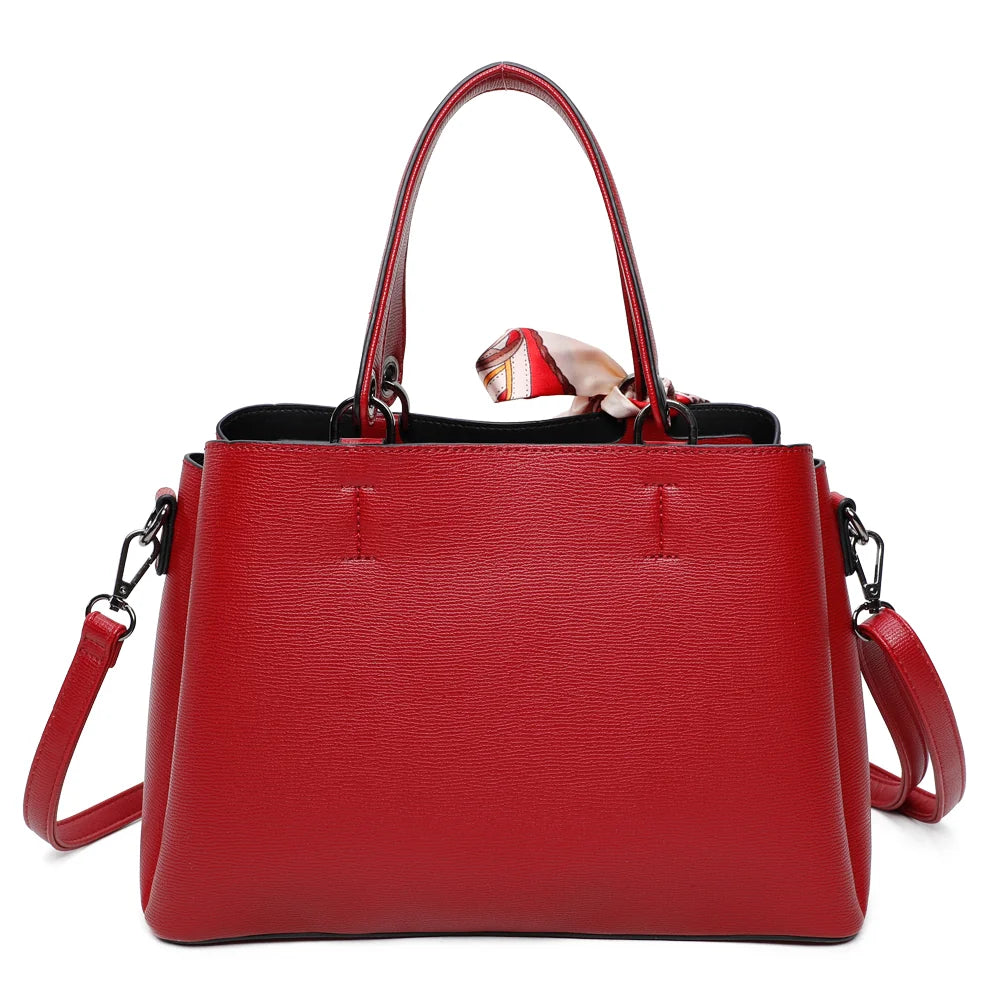 Dos du sac à main La Coquette rouge foncé – réf. DQ-815