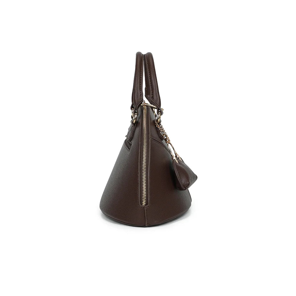 Profil de La Éminence café : fermeture zippée qui suit l’arrondi du sac, 16 cm de profondeur – réf. DQ-8738