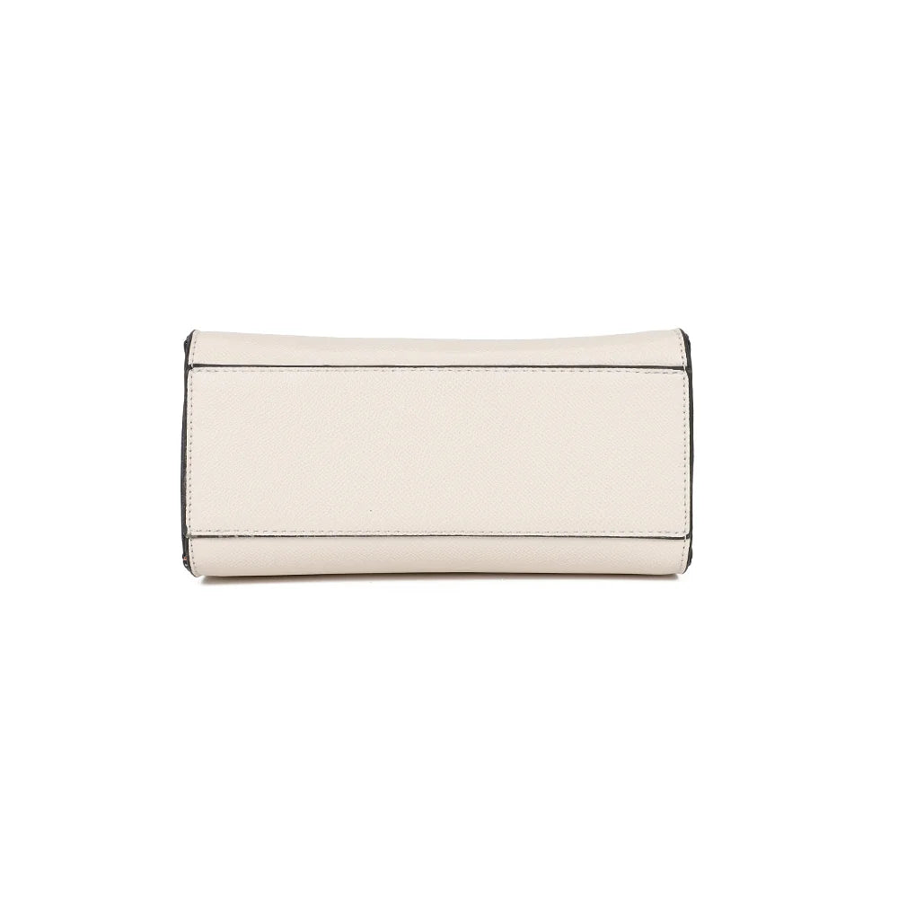 Dessous du sac La Giulia beige, base nette qui garde la tenue du sac au quotidien – réf. KJ-62045