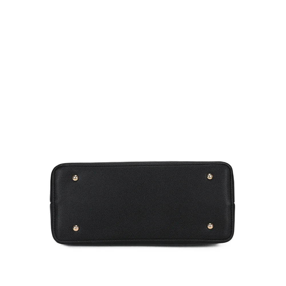 Dessous de La Mélisande noir : base structurée munie de pieds de protection – réf. KJ-62089-2
