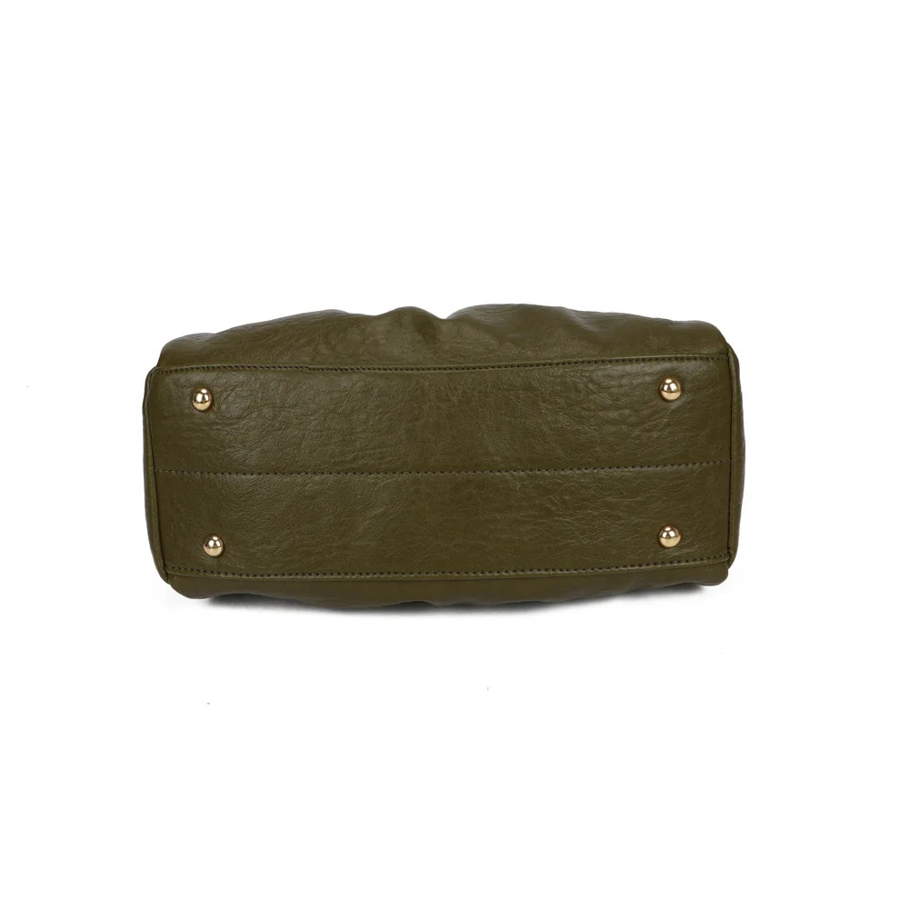 Dessous de La Mylane vert foncé, une base de 30 × 13 cm pour les essentiels du quotidien – réf. DQ-8739-1