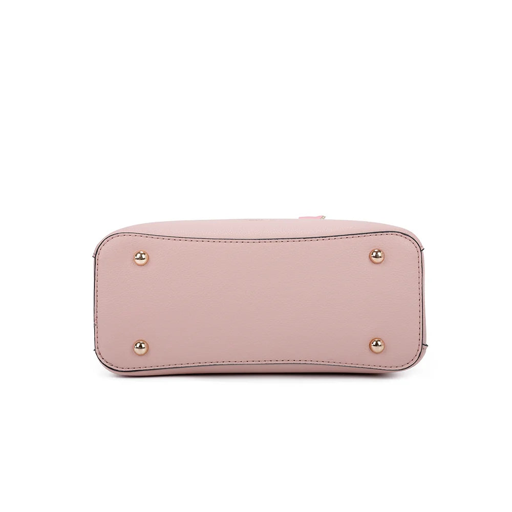 Dessous de La Mystérieuse rose, sac à main de 26 × 11 × 20 cm – réf. DQ-8629
