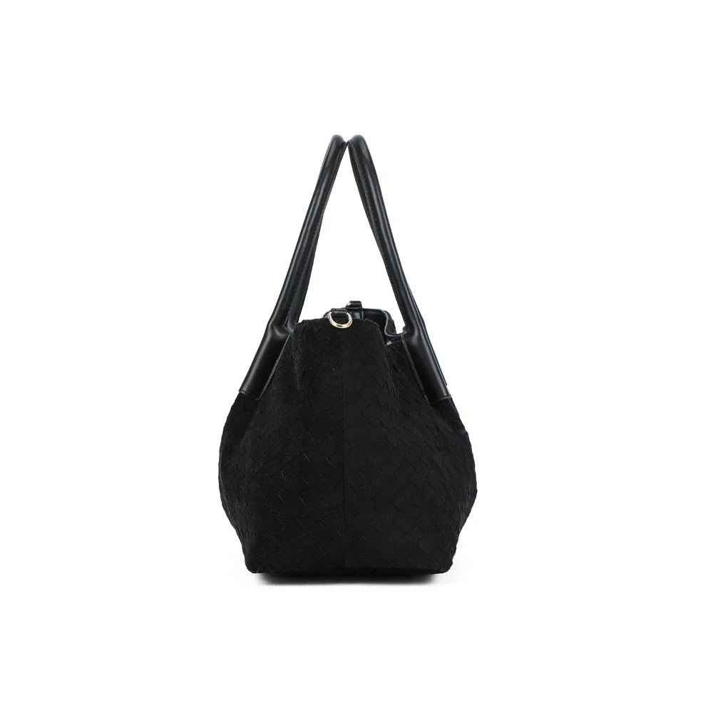 Profil de La Olyane noir : un volume généreux de 17 cm de profondeur pour les essentiels – réf. A-9140-2