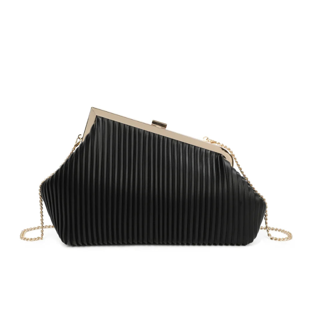Dos de la pochette La Philomène noir, plis verticaux continus sur toute la surface – réf. R-1705