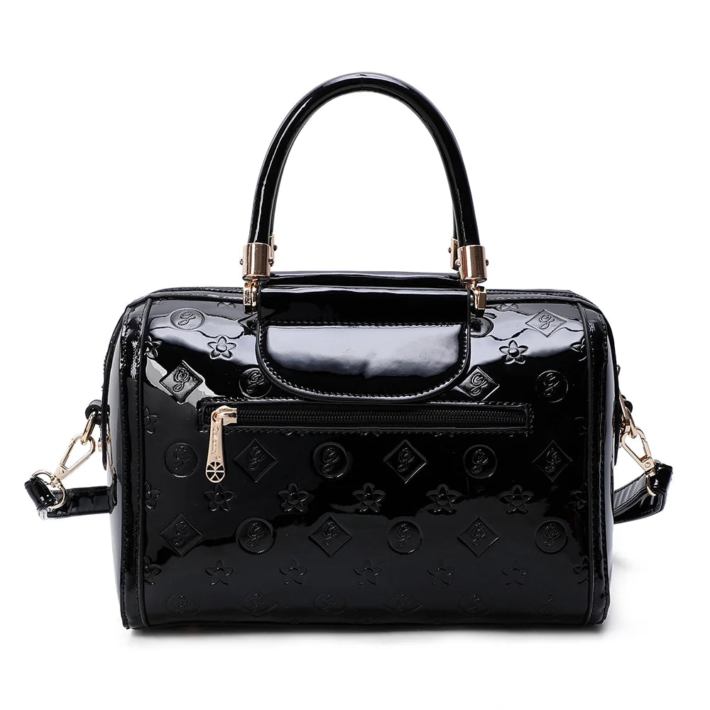 Dos de La Rubélia noir avec sa poche zippée pratique pour les petits essentiels – réf. M-9364-14
