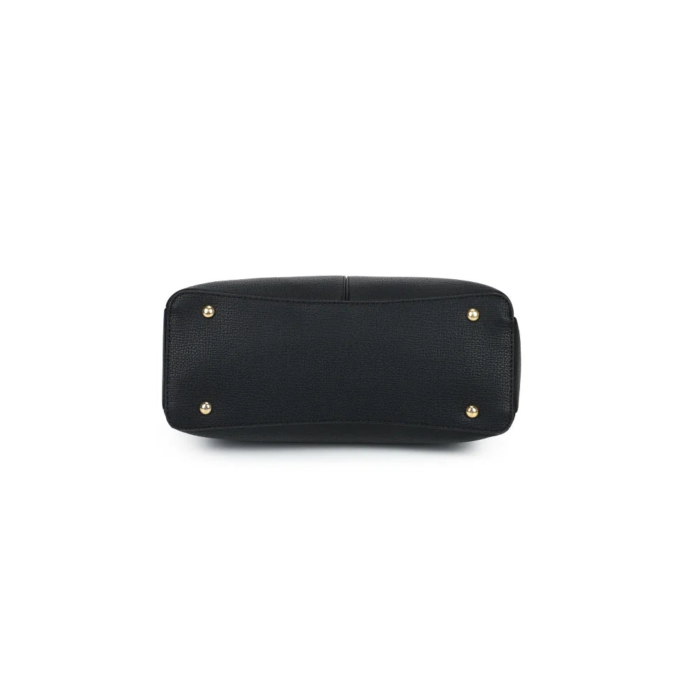 Dessous de La Vérone noir, base plate pour un bon maintien – réf. M-9130-1