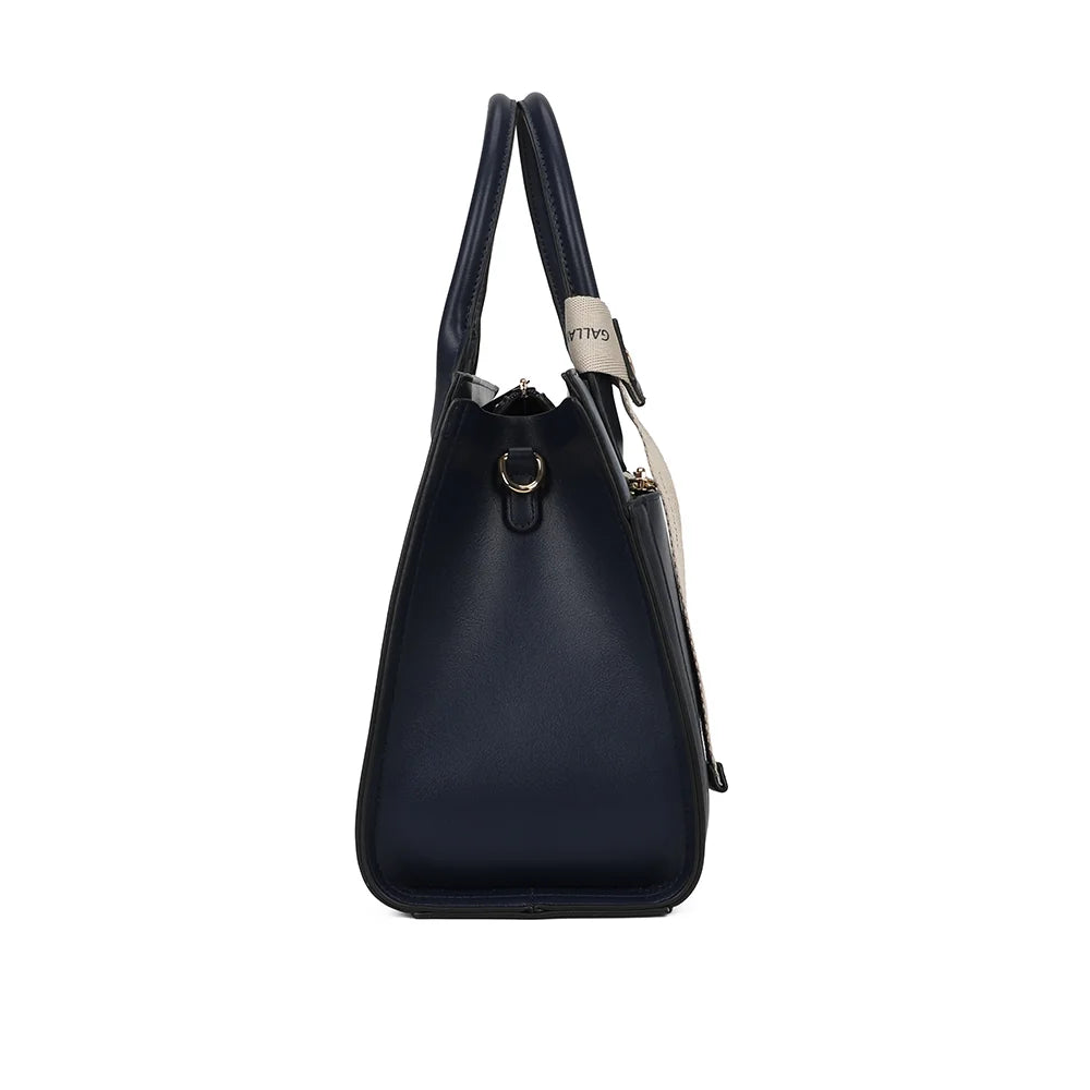 Profil du Berkeley bleu foncé : côtés droits et 14 cm de profondeur pour une bonne contenance – réf. LS-76003