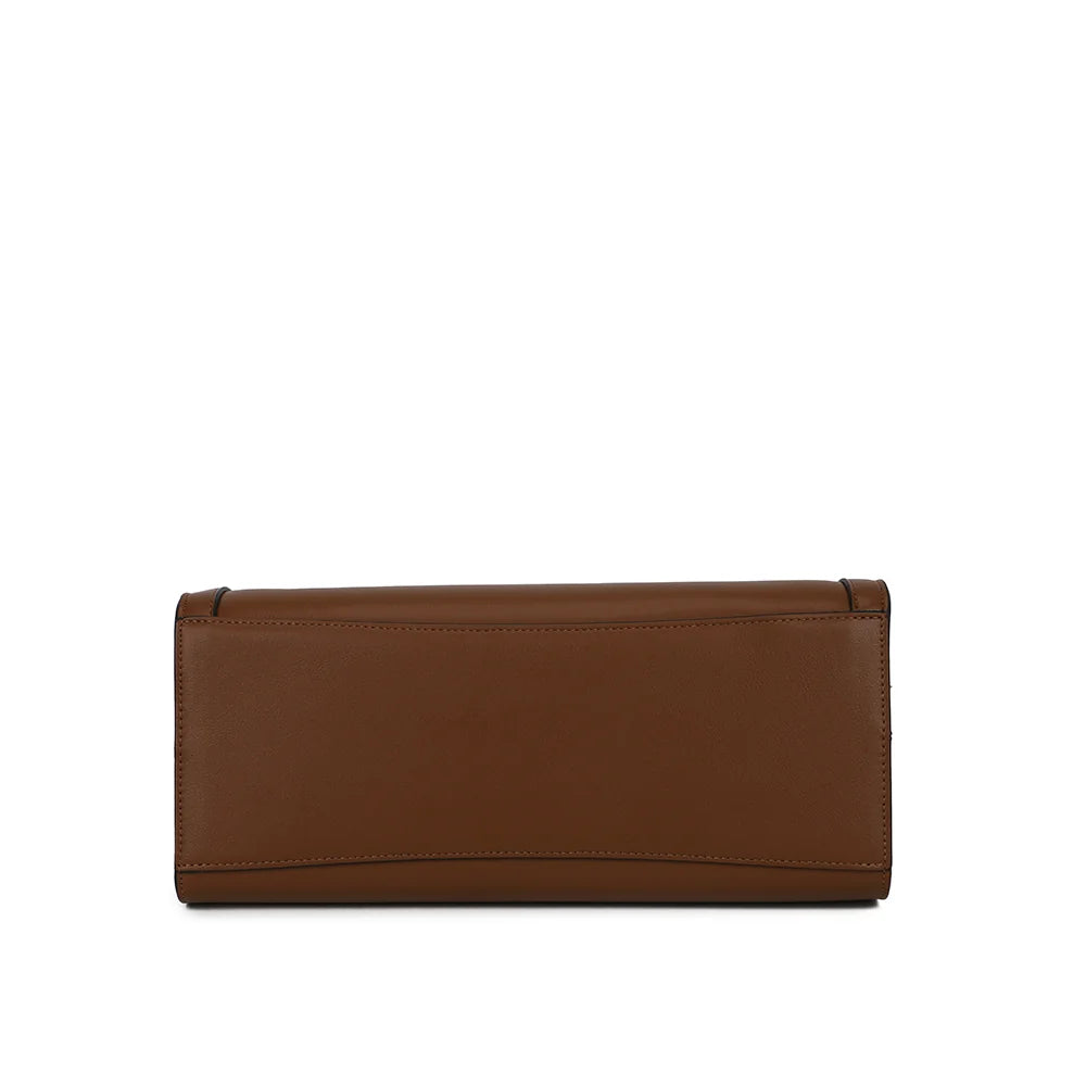 Dessous du Berkeley marron foncé : une base large qui lui donne une belle capacité de rangement – réf. LS-76003