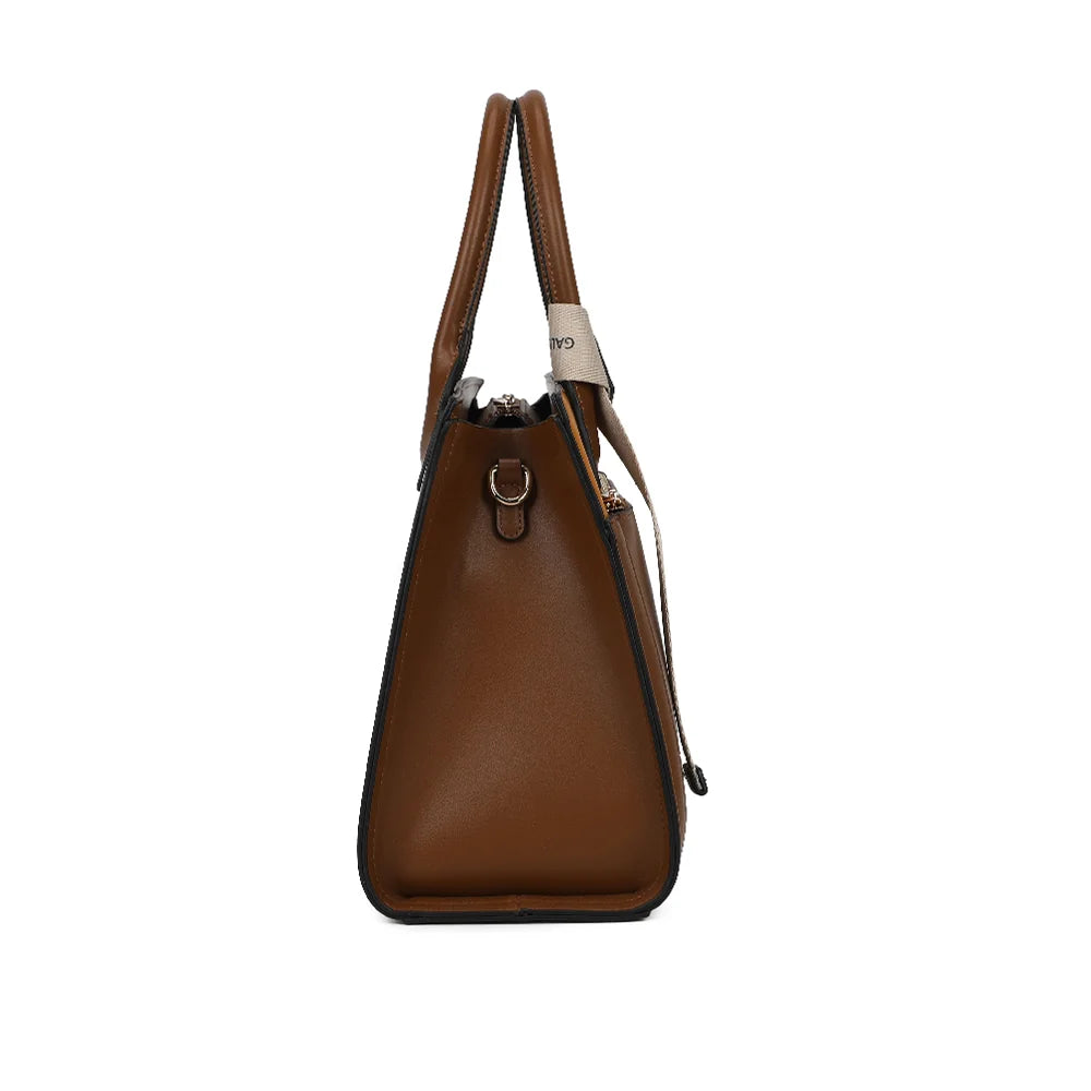 Profil du Berkeley marron foncé : côtés droits et 14 cm de profondeur pour une bonne contenance – réf. LS-76003