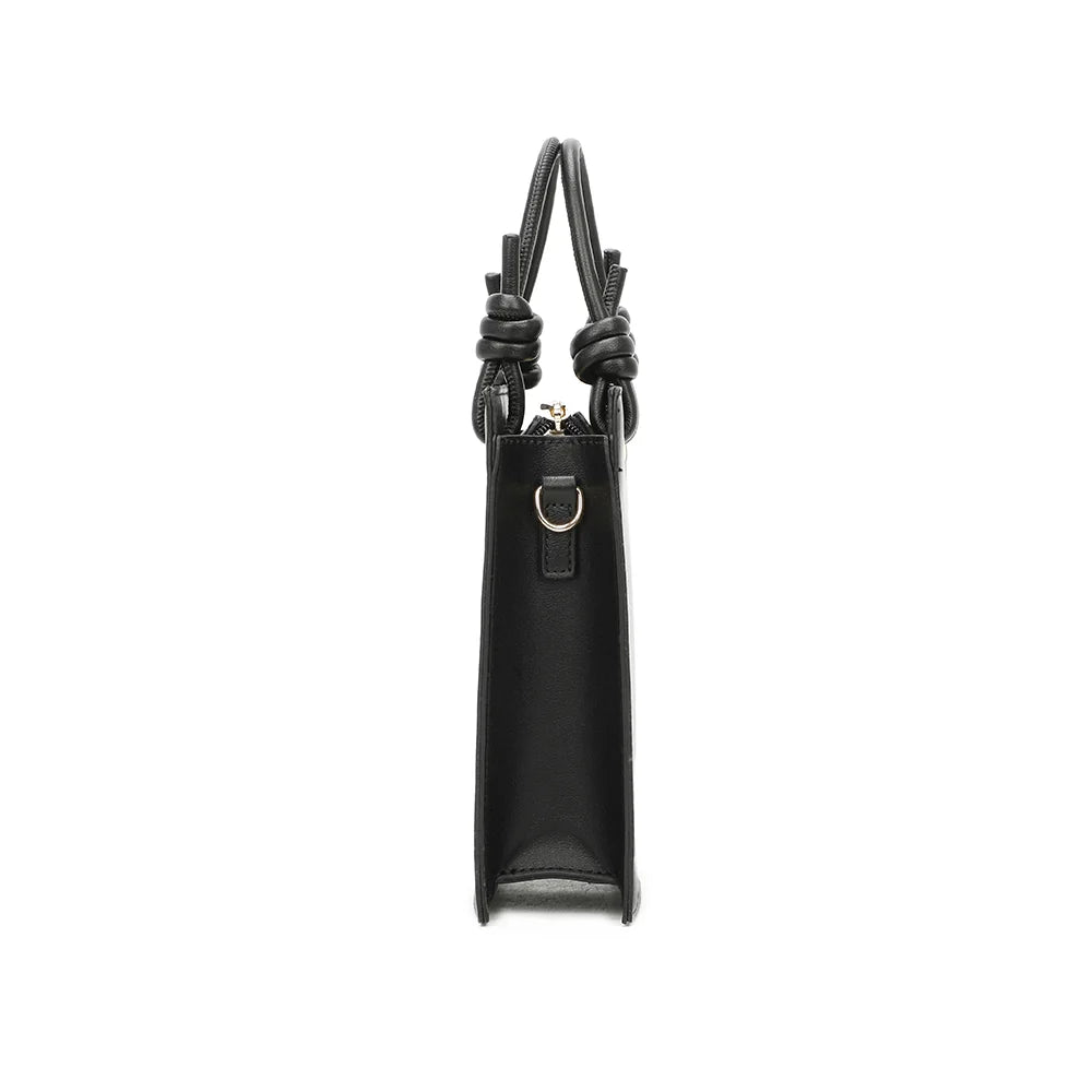 Profil du Carré noir : soufflet latéral et profondeur de 6 cm pour garder un format fin – réf. KJ-62018