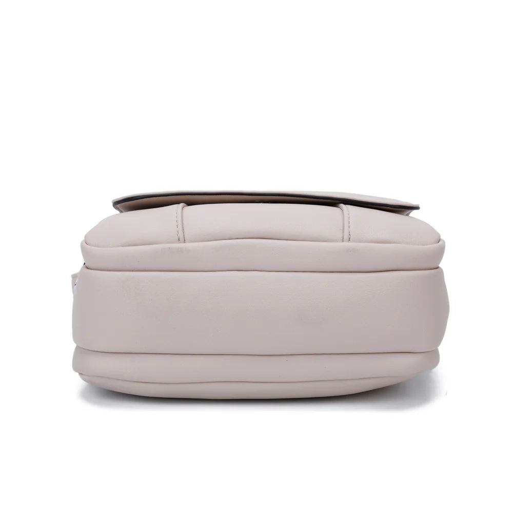 Dessous du Charme Compact beige, base nette qui prolonge sa silhouette compacte et arrondie – réf. G-7455