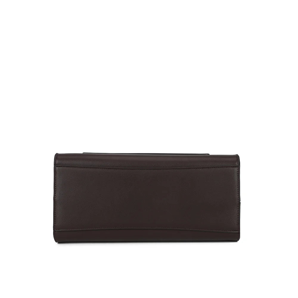 Dessous du Le Corten café, une base rigide qui permet au sac de tenir droit une fois posé – réf. LS-76002