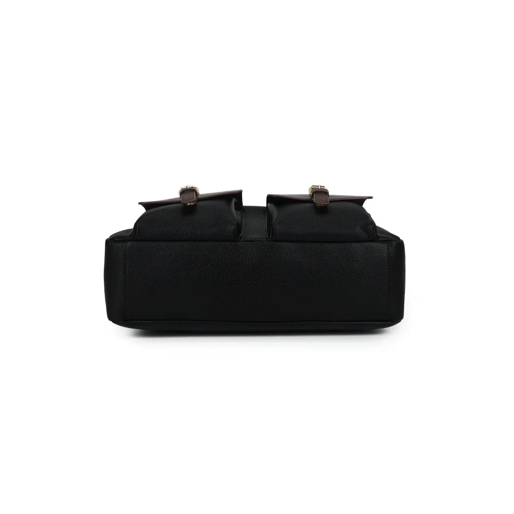 Dessous du Le Monroe café : base rectangulaire qui garde le sac bien droit une fois posé – réf. R-2055