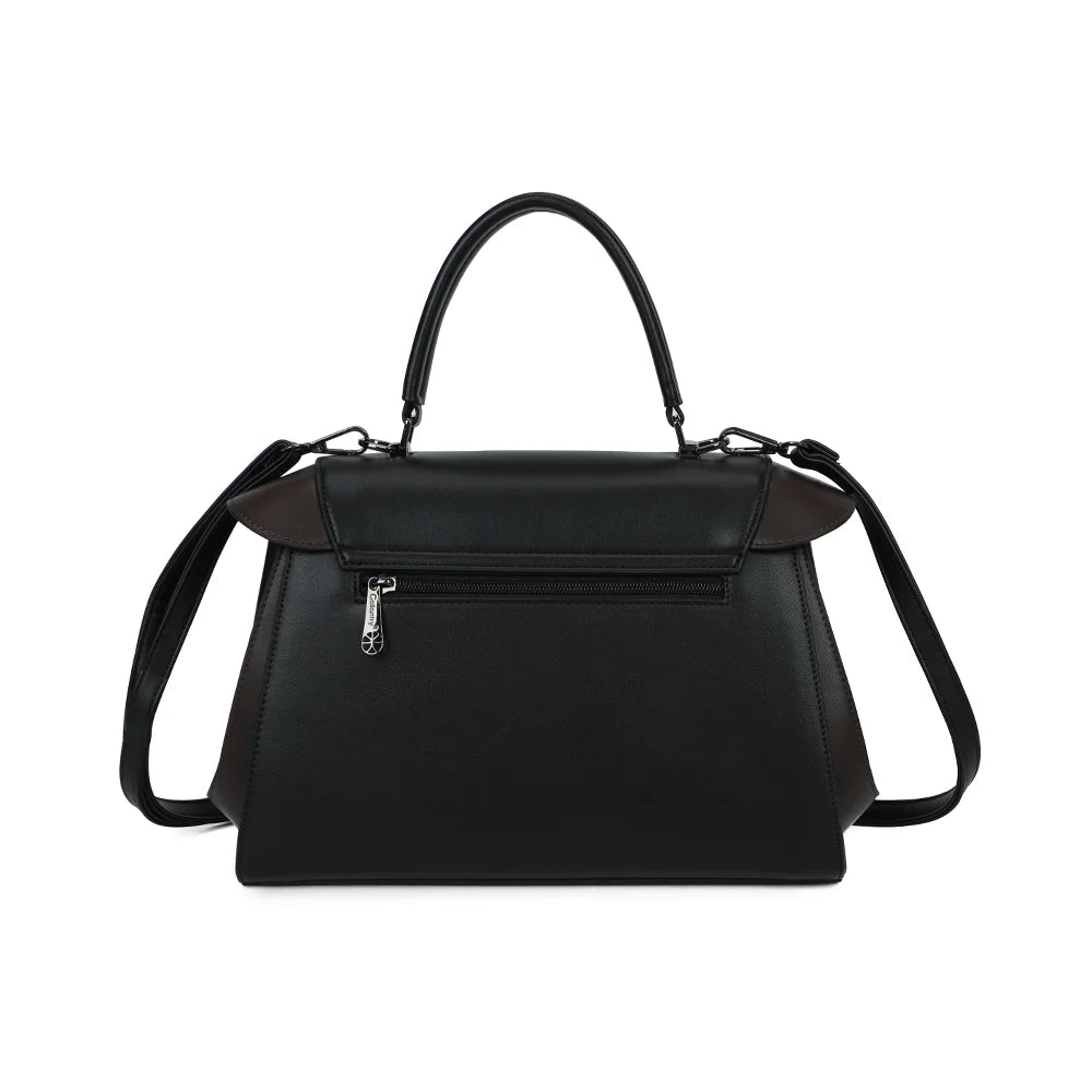 Dos du Montalto noir avec sa poche zippée pour garder les petits objets à portée de main – réf. LS-76006