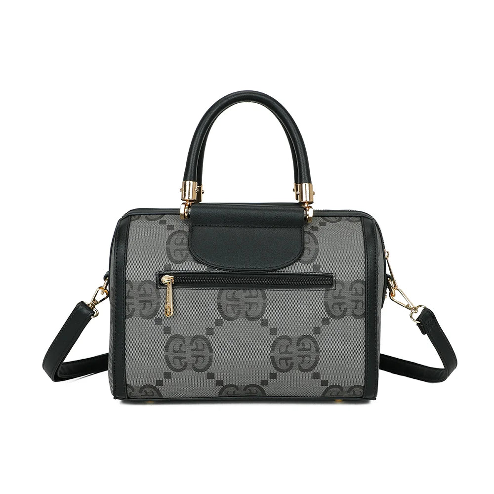 Dos du Le Montieri noir avec sa poche zippée pour garder les petits objets à portée de main – réf. M-9364-20
