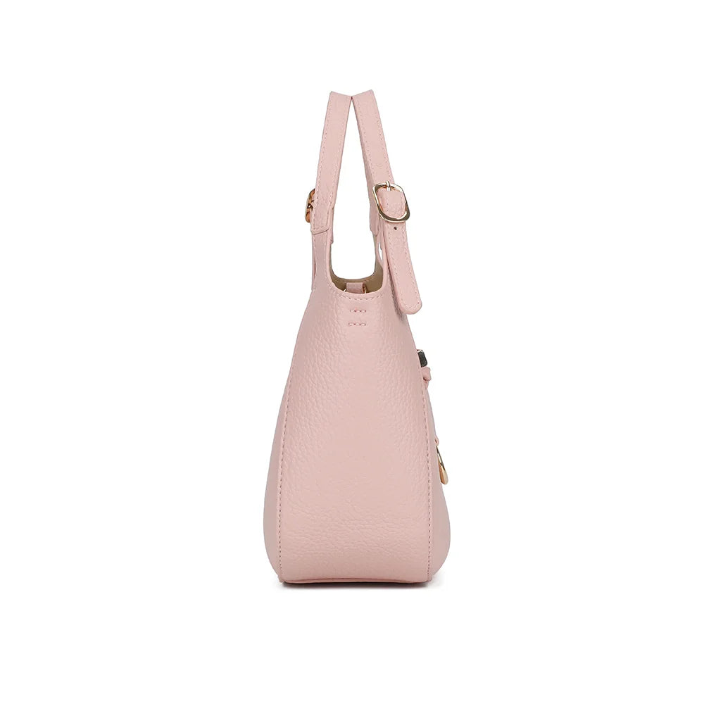 Profil du Le Nolan rose : forme arrondie compacte de 10 cm de profondeur – réf. KJ-62098
