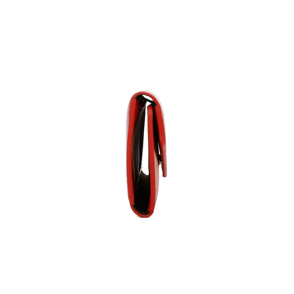 Profil du Petit Fidèle rouge : 1,5 cm d’épaisseur seulement, facile à glisser dans tous les sacs – réf. YM-72012
