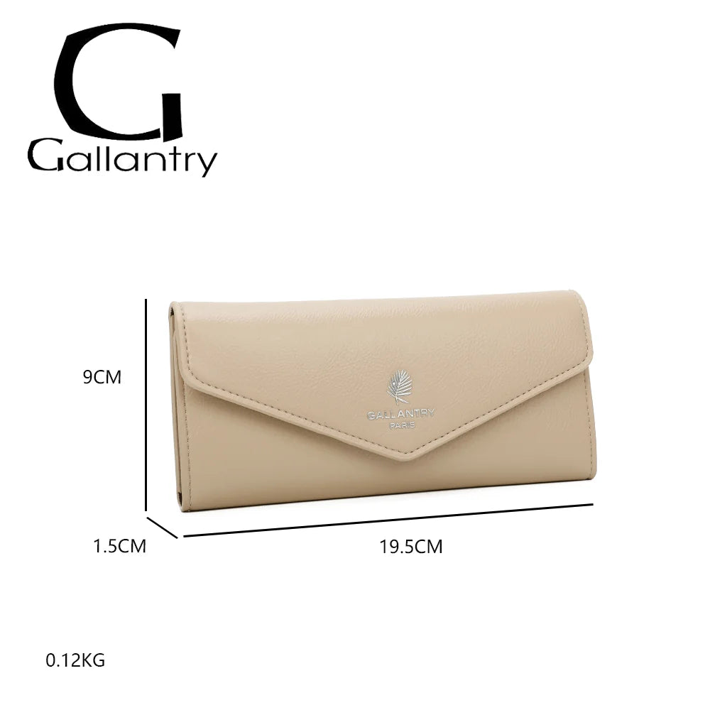 Dimensions du portefeuille Le Petit Fidèle taupe : 19,5 × 1,5 × 9 cm, pour environ 0,15 kg – réf. YM-72012
