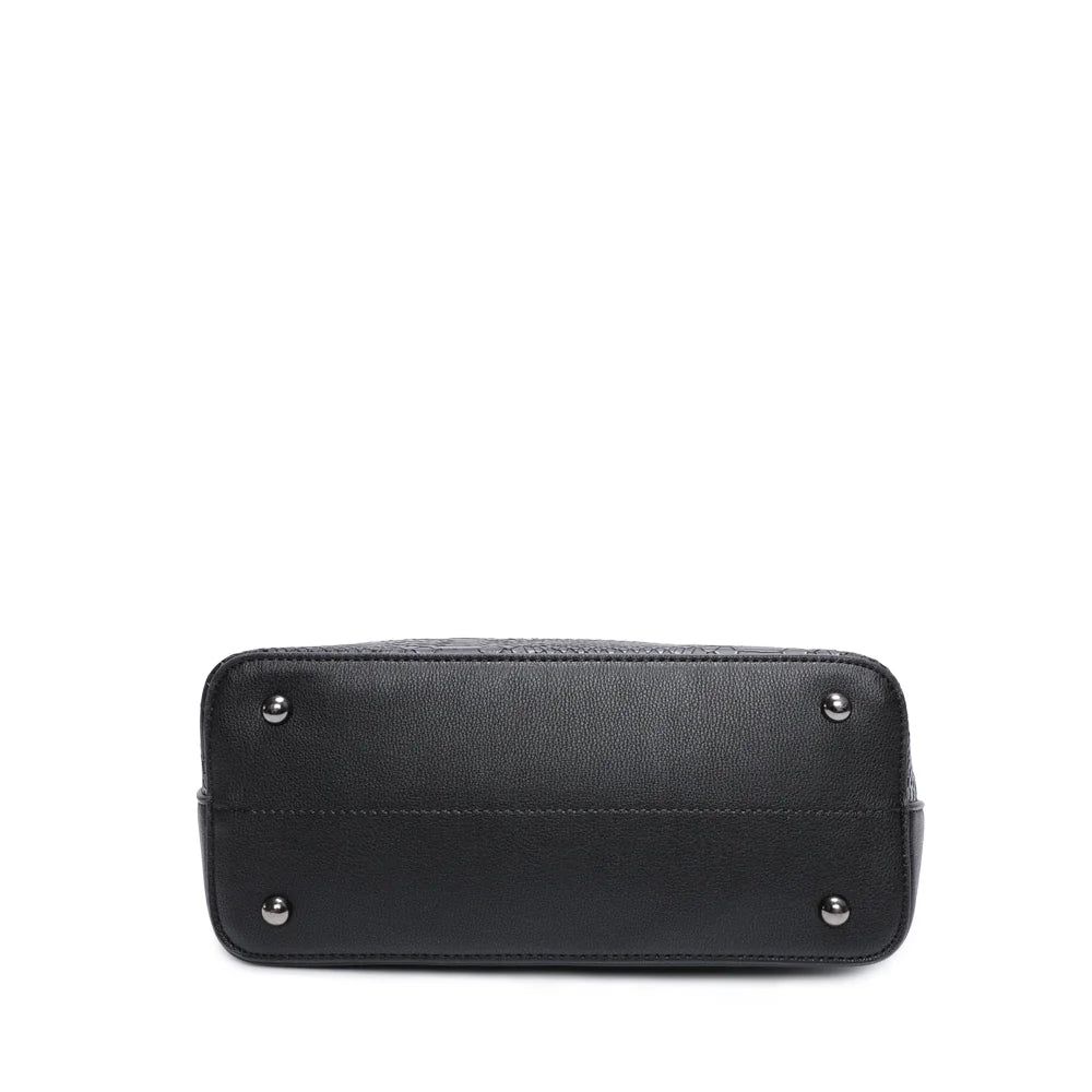 Fond du sac Le Valmire noir, prolongé par l’empiècement effet reptile – réf. M-9329-26